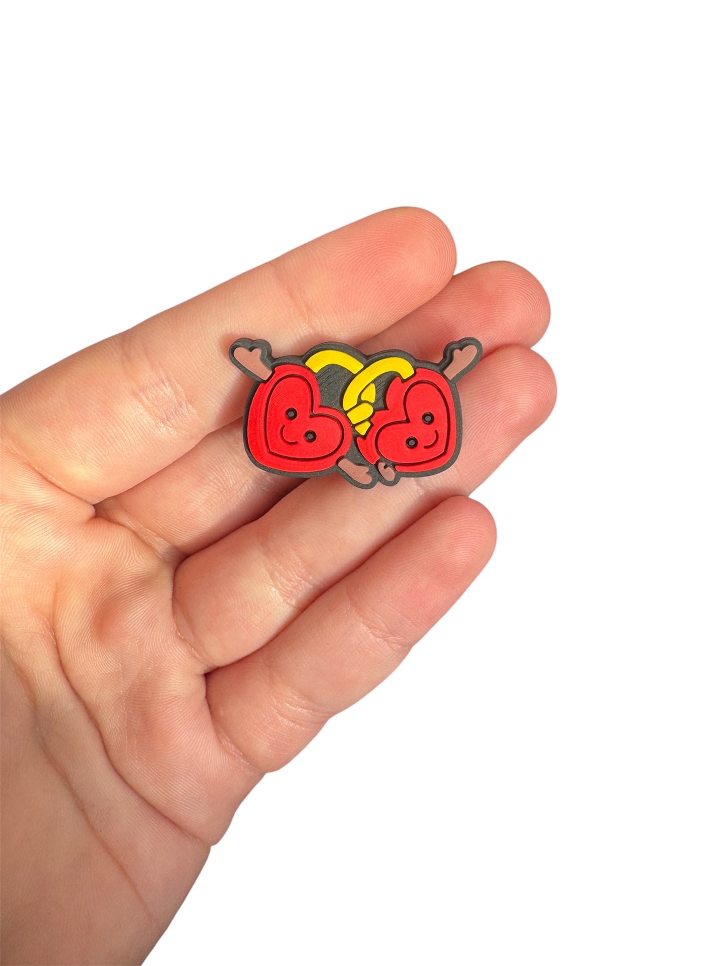 Jelly teddy lovelocks shoe charm