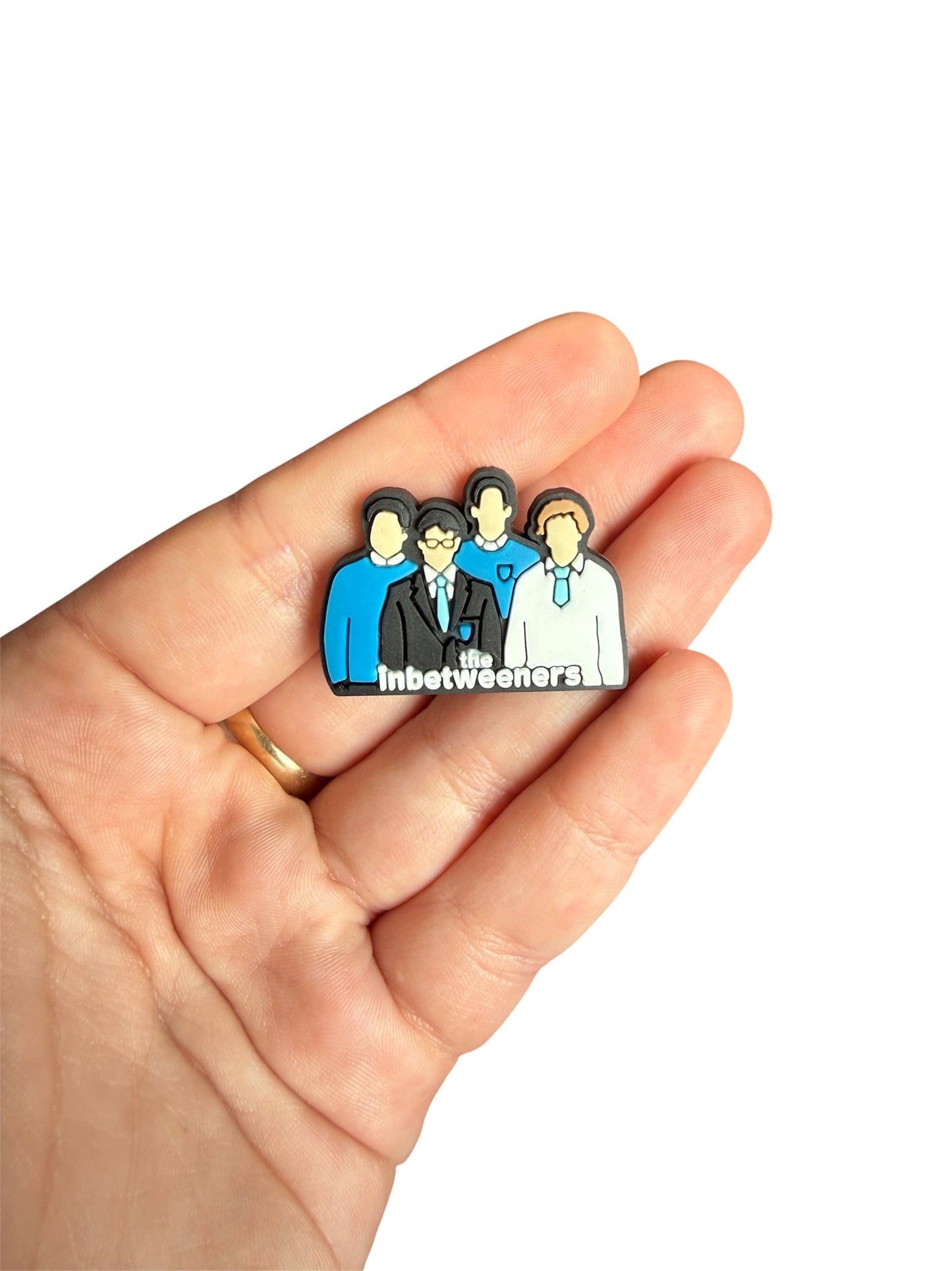The inbetweeners shoe charm