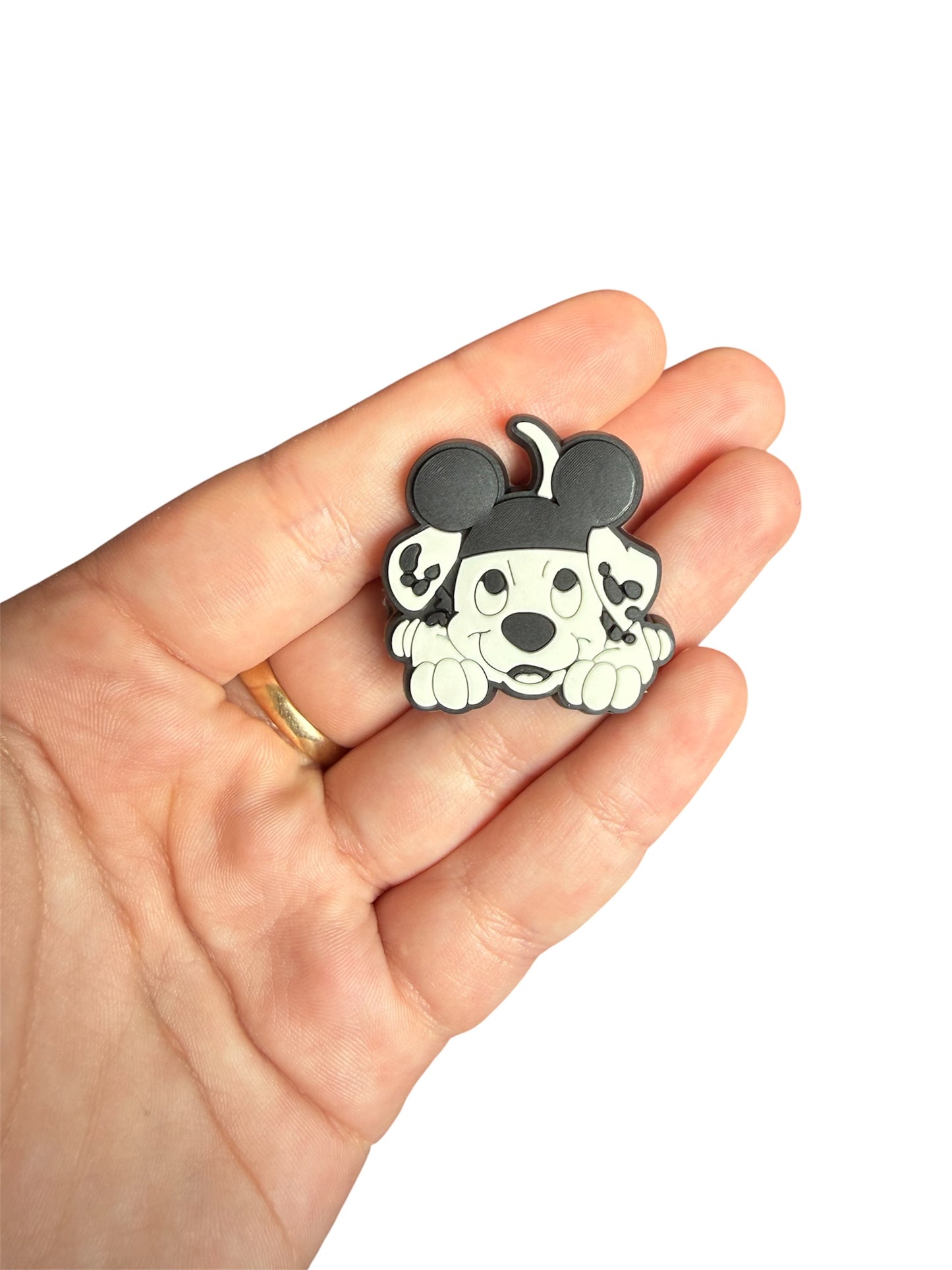Mickey Mouse Dalmatian shoe charm
