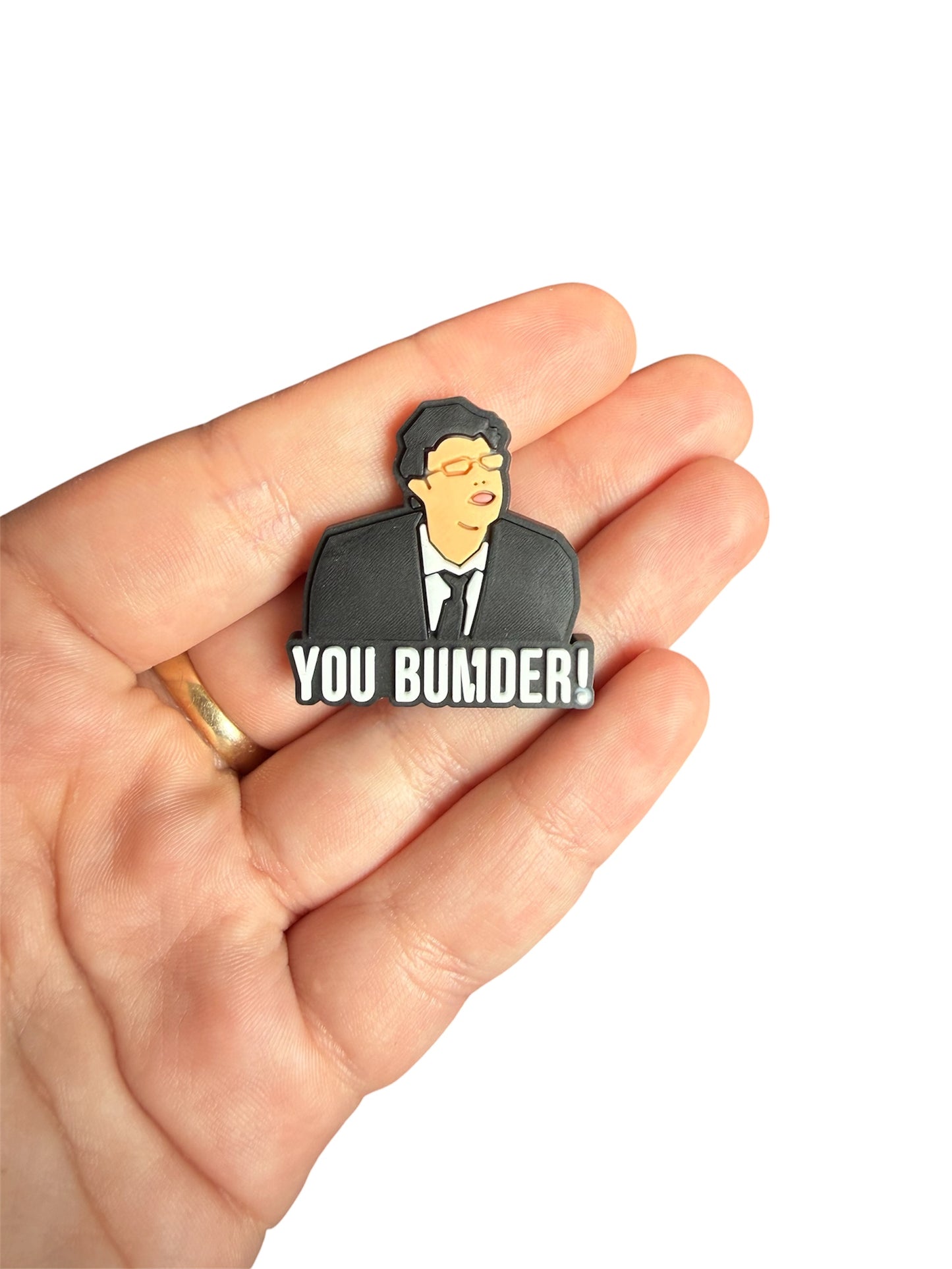 You bumder shoe charm