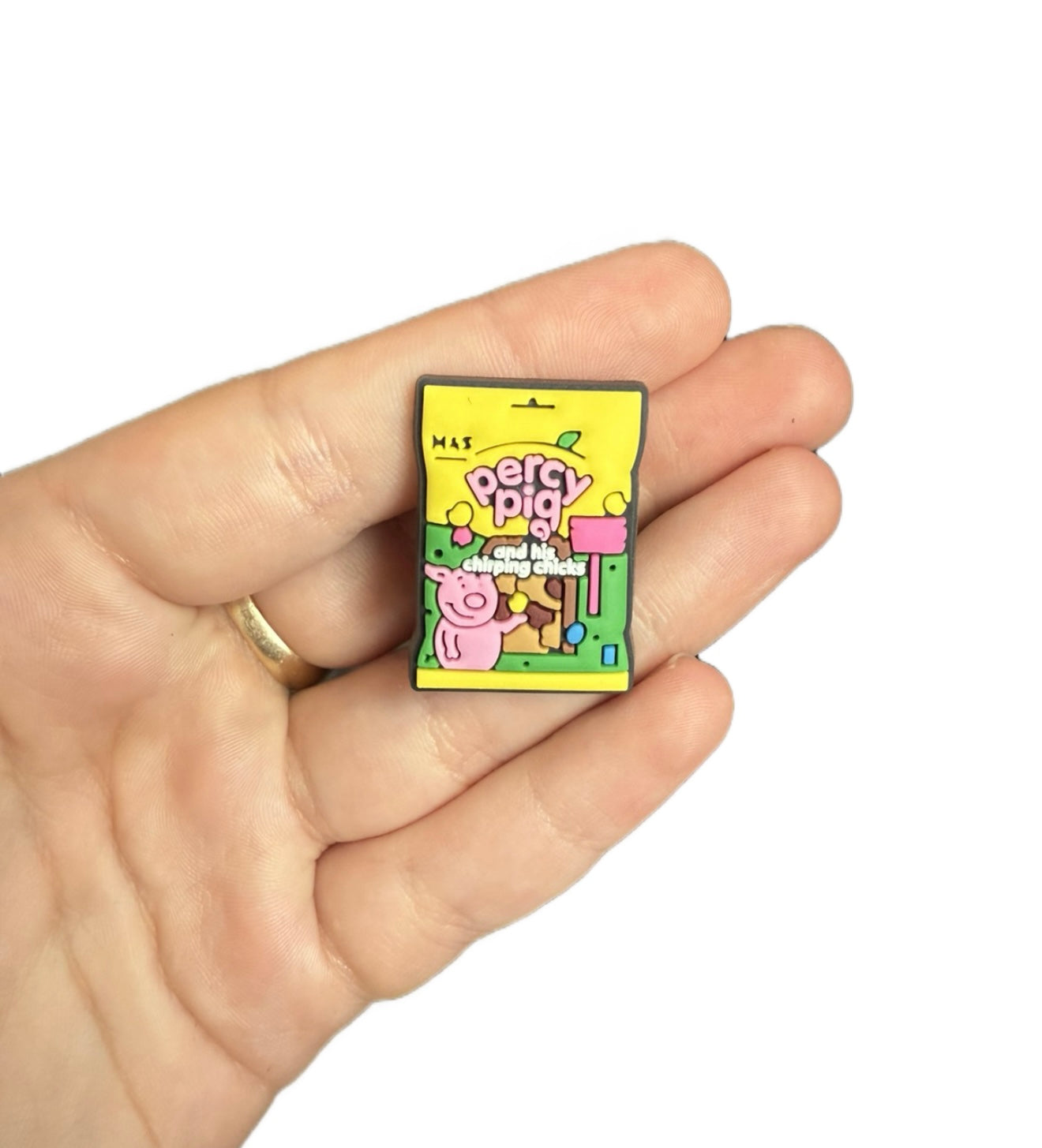 Percy pig sweets shoe charm