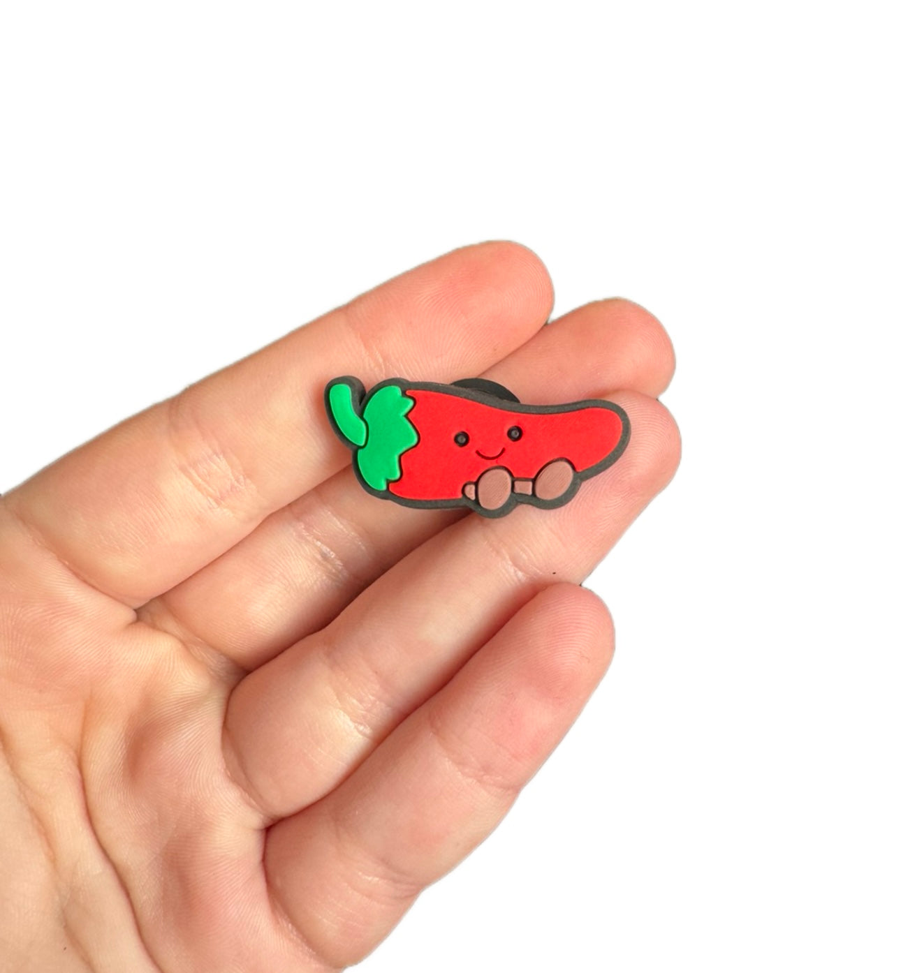 Jelly teddy chilli shoe charm