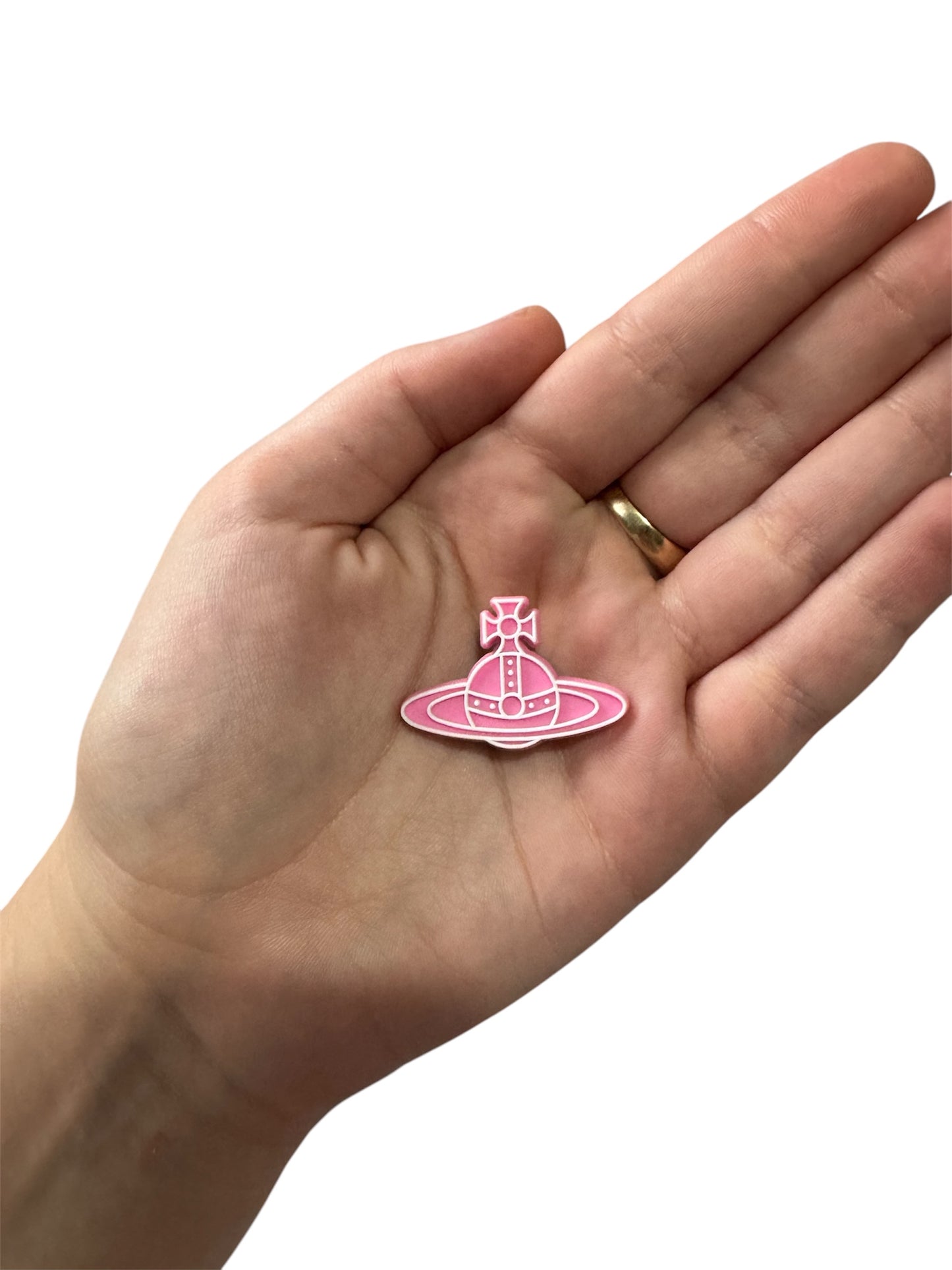Girly pink shoe charm style 6