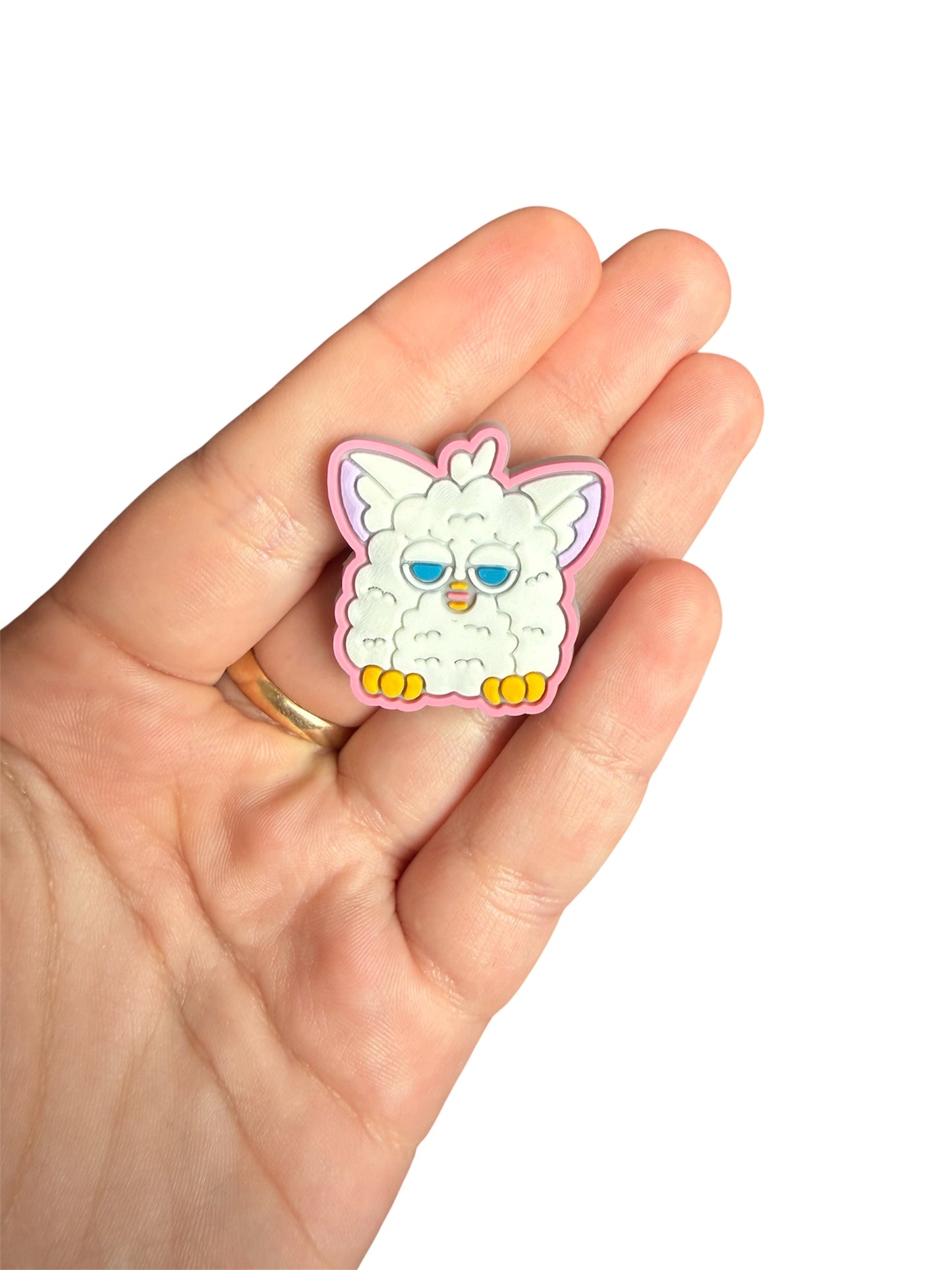 Furby shoe charm