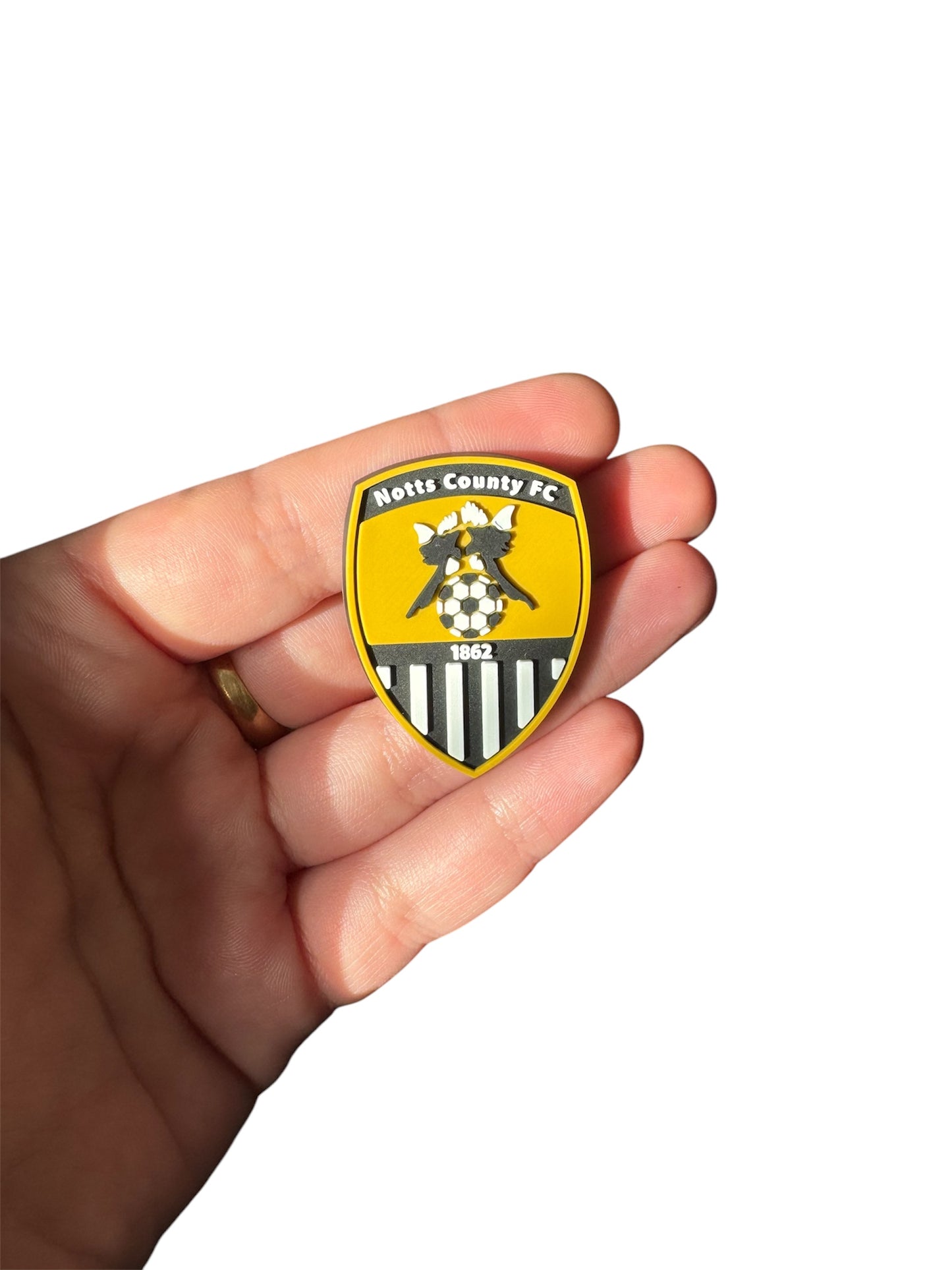 Notts county shoe charm