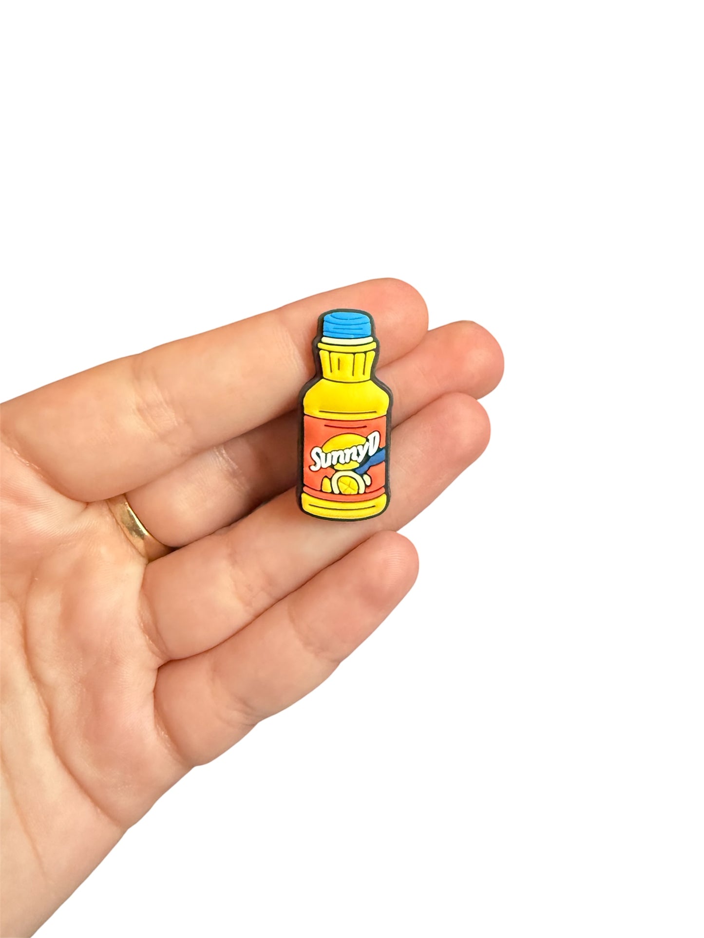 Sunny D orange juice shoe charm