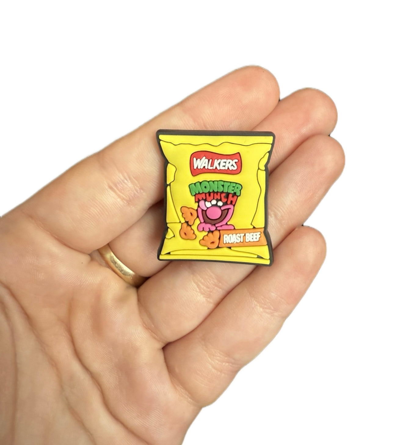 Roast beef monster munch shoe charm