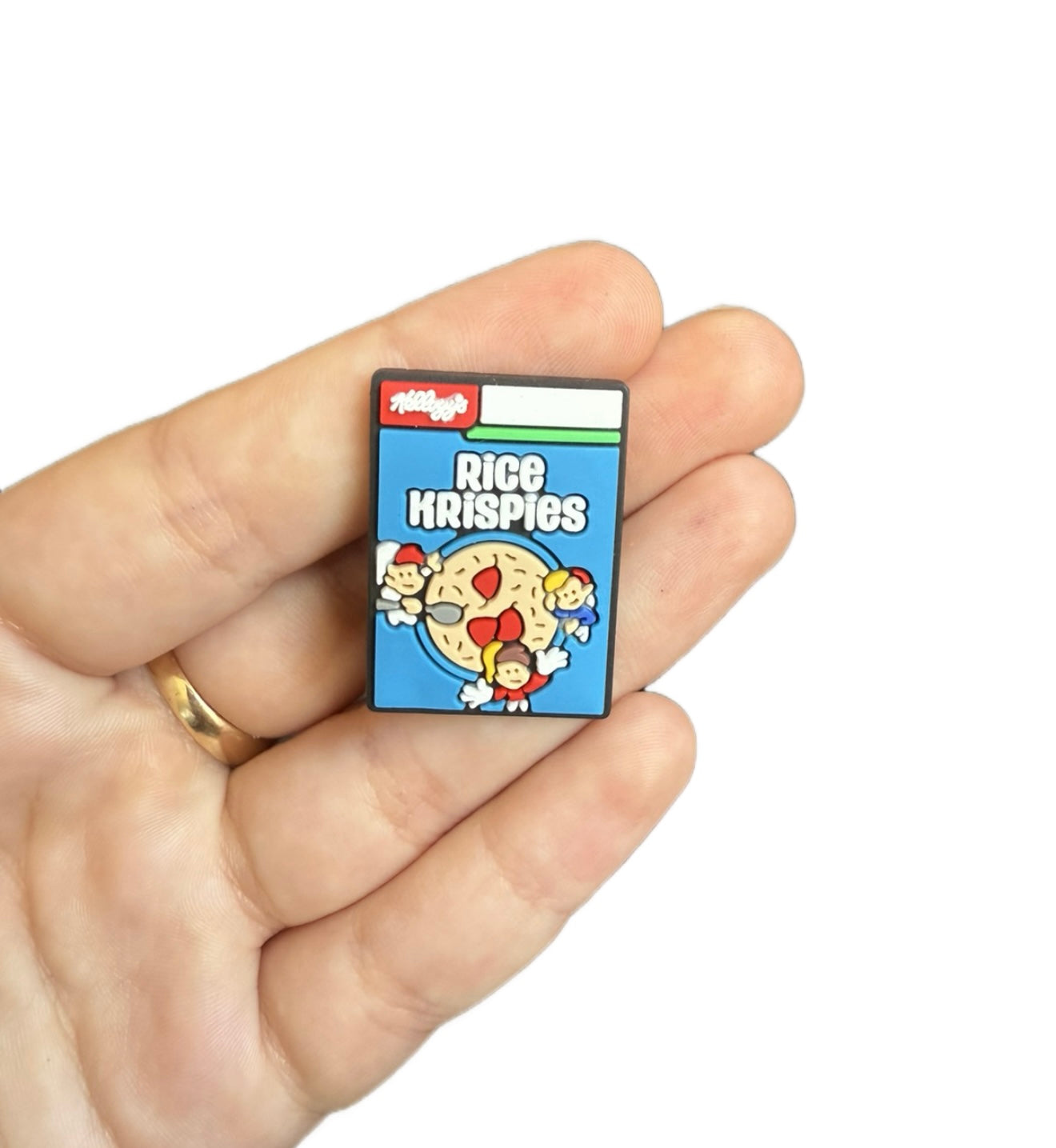Rice Krispies cereal shoe charm