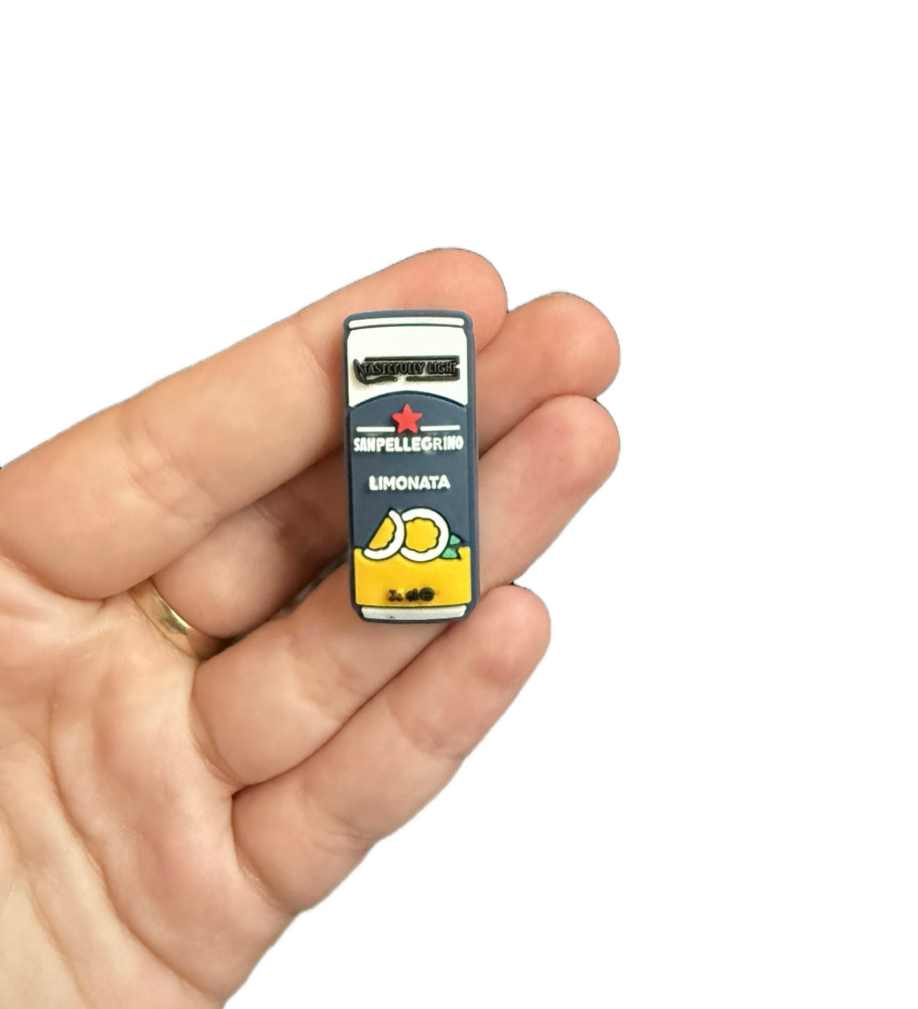Sanpellegrino lemonade shoe charm