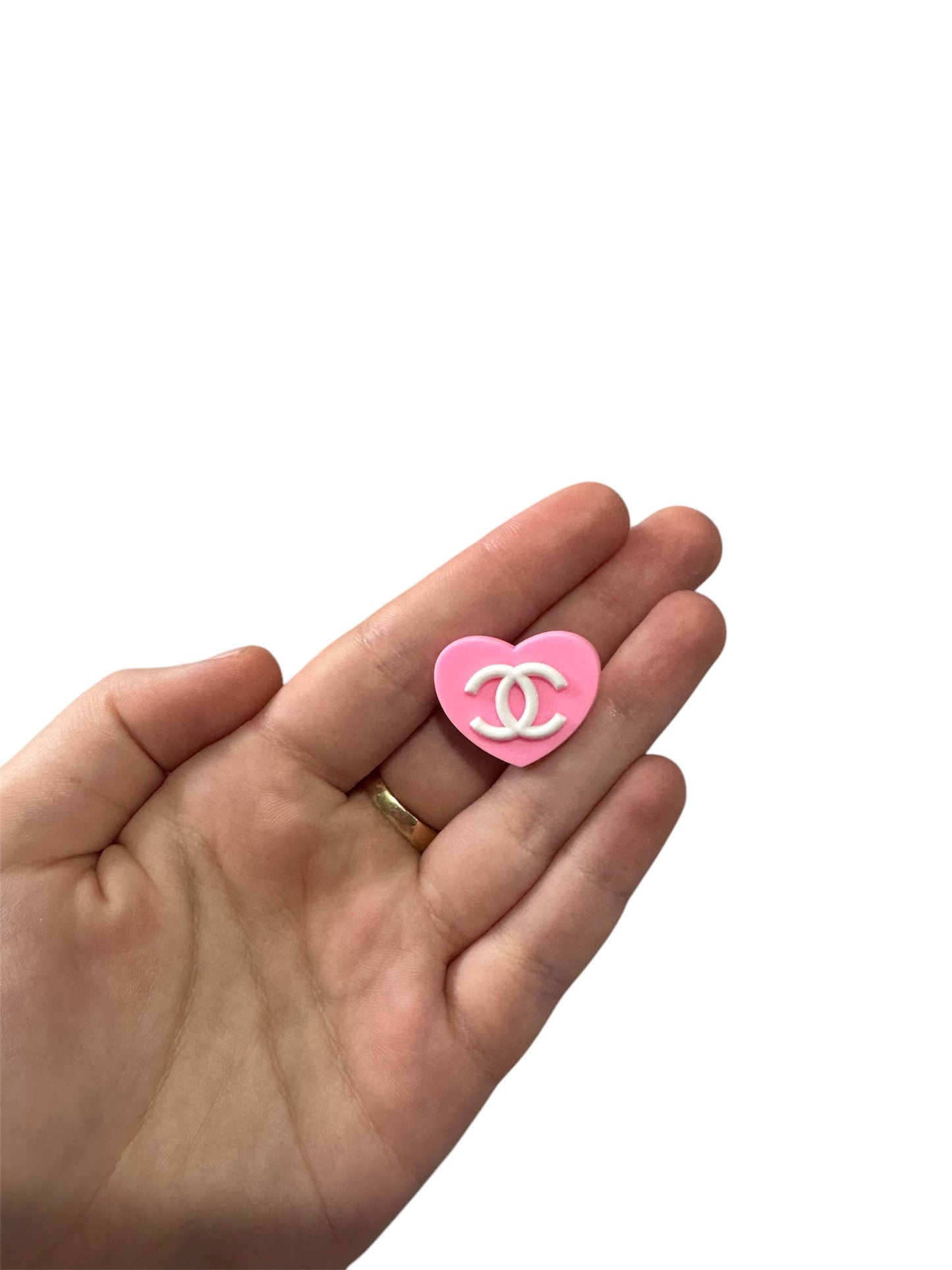 Girly pink shoe charm style 7