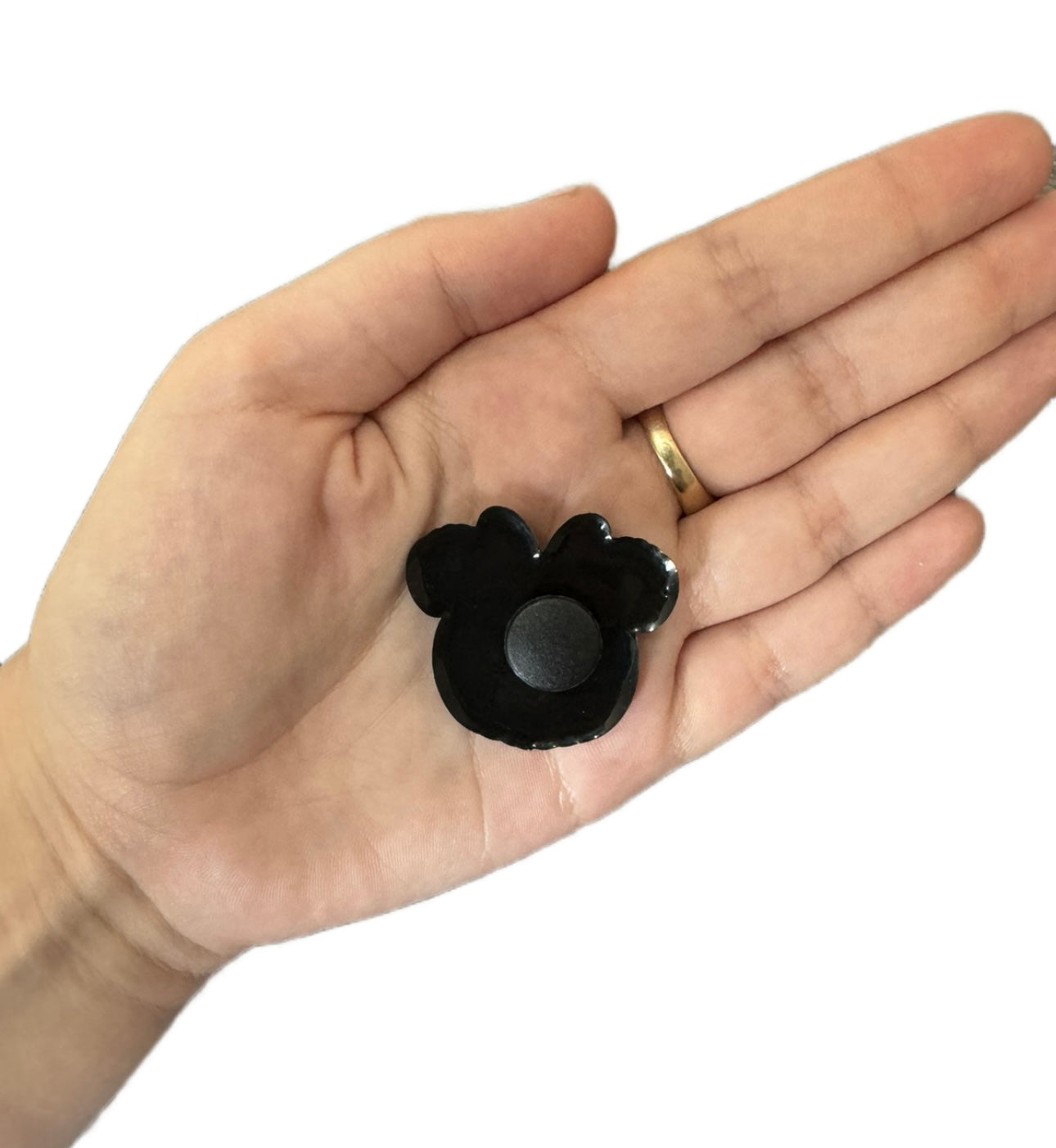 Pumpkin Minnie shoe charm