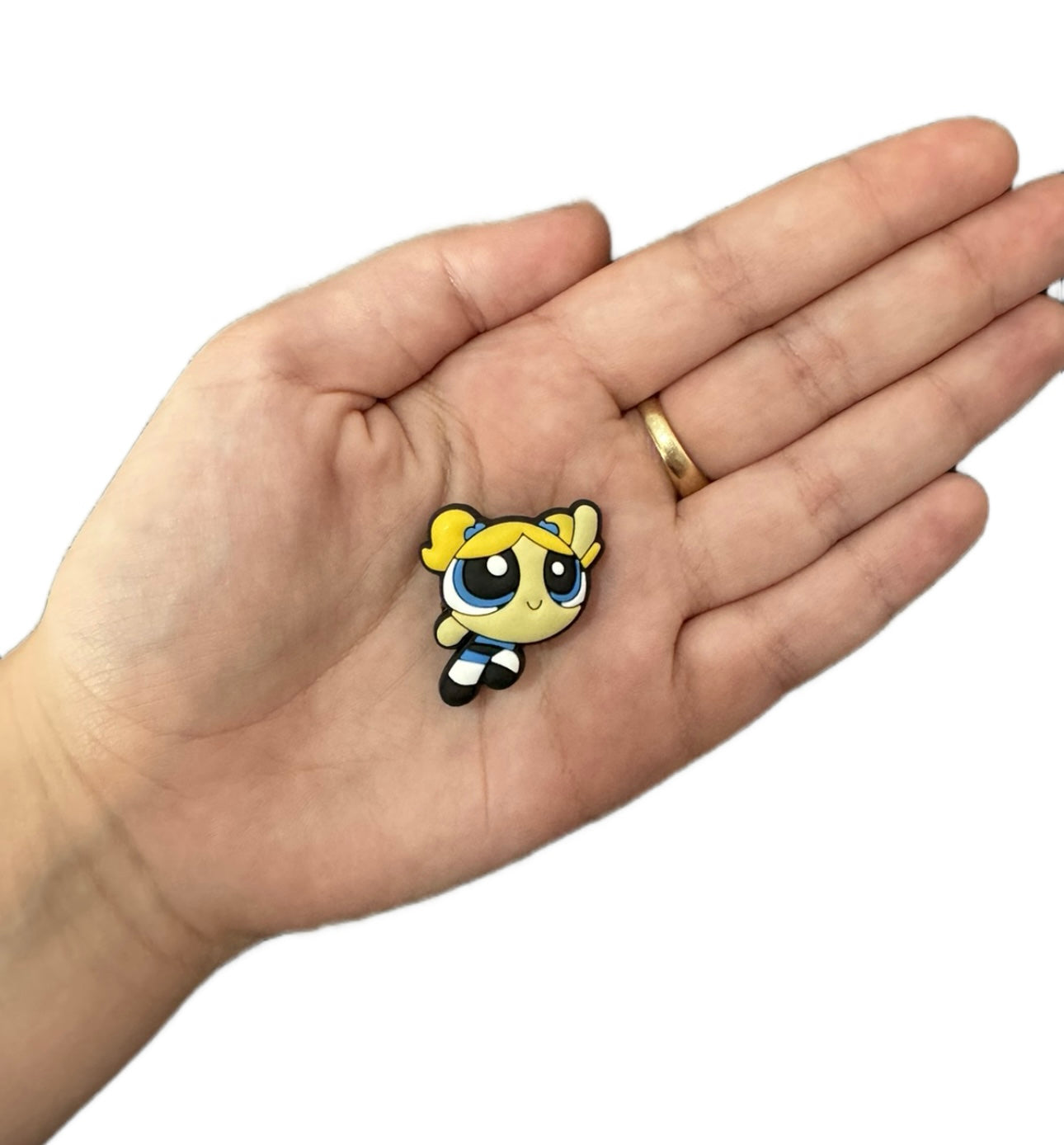 Power p girl shoe charm