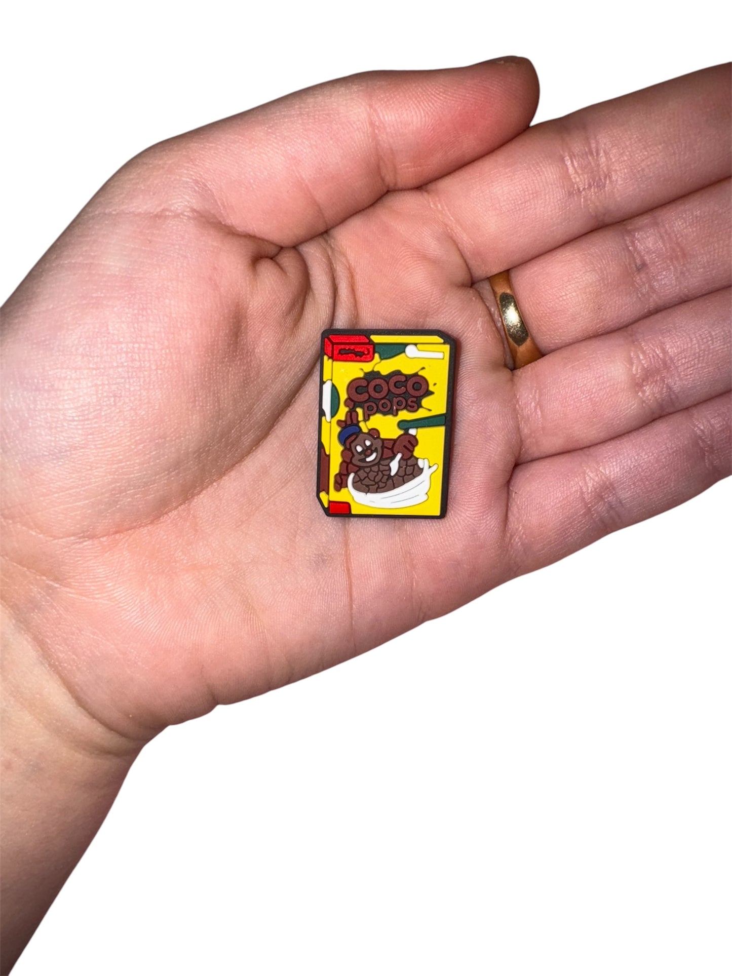 Coco pops cereal shoe charm