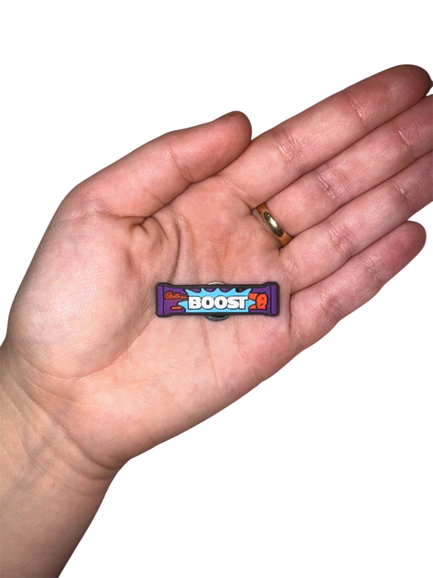 Bòost chocolate bar shoe charm