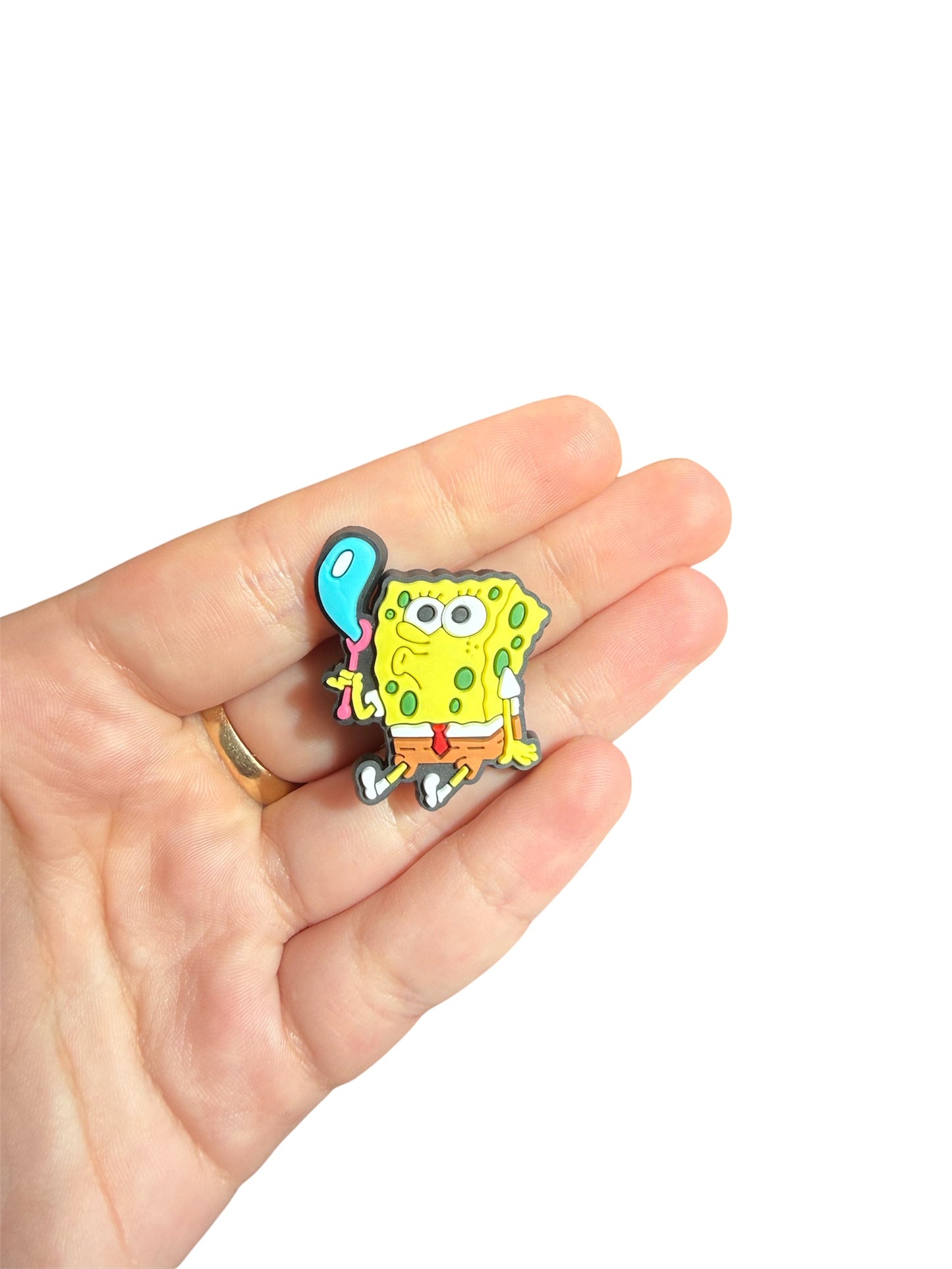 SpongeBob shoe charm