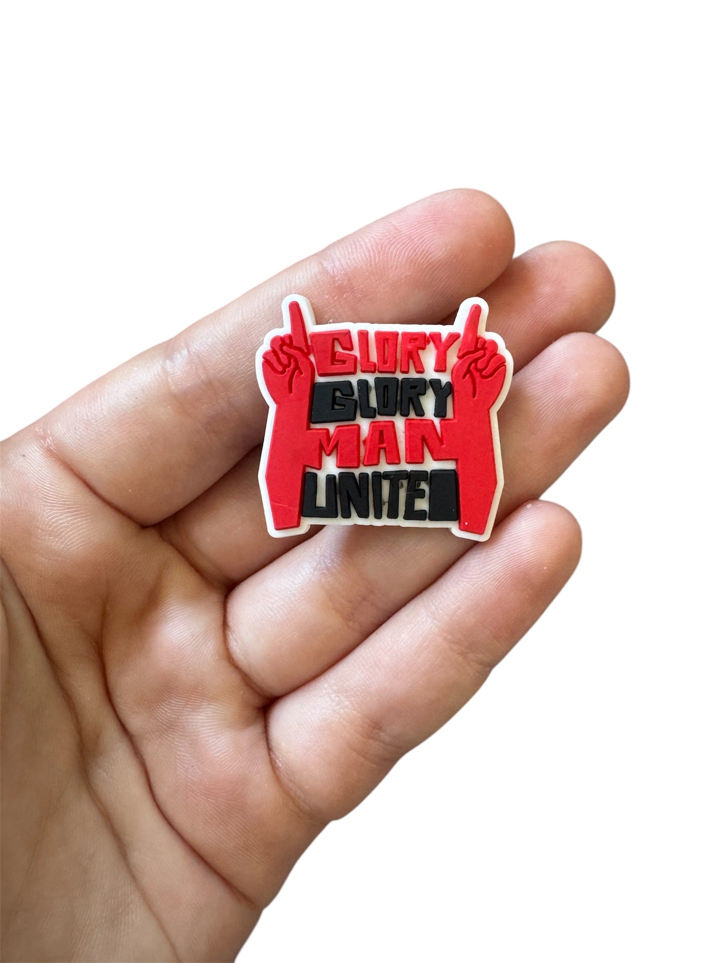 Man united shoe charm