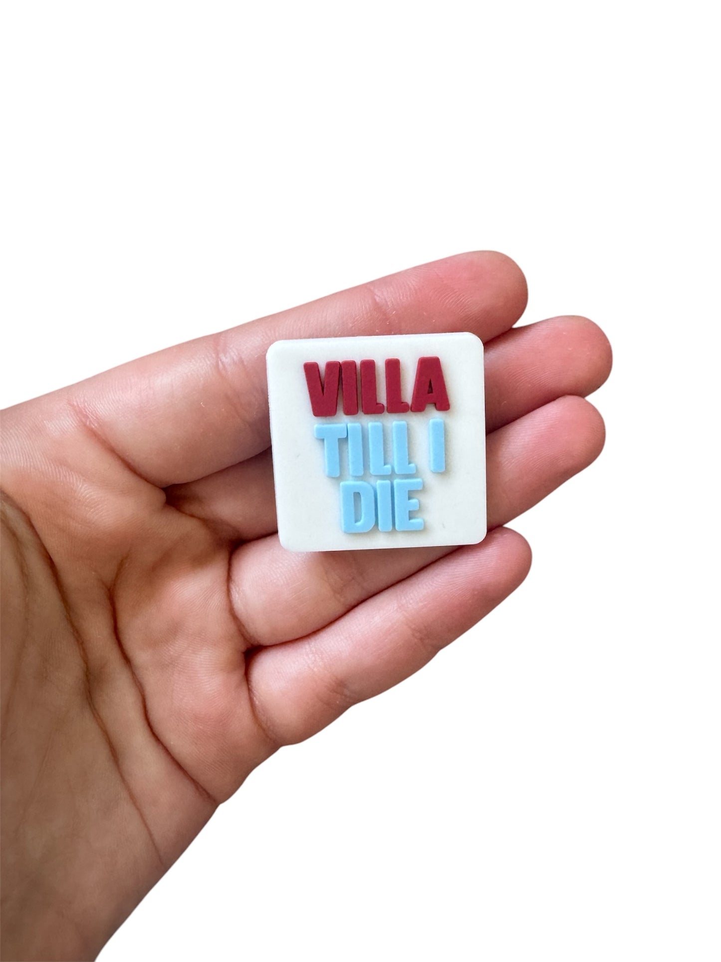 Aston Villa shoe charm