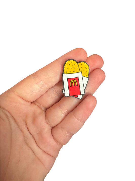 McD’s hash brown shoe charm