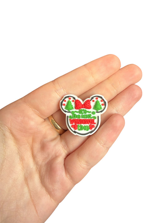Minnie Mouse shoe charm