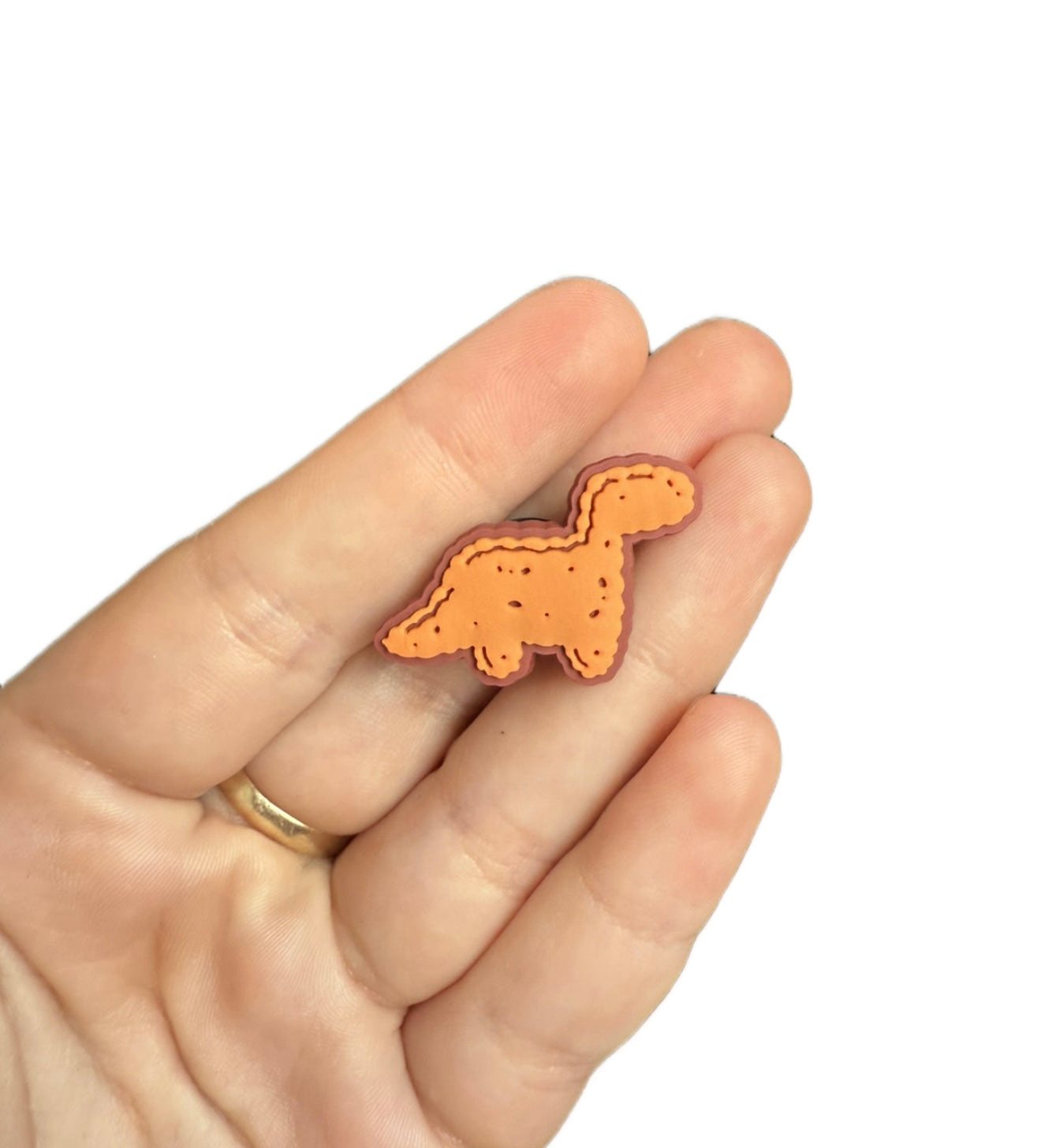 Turkey dinosaur shoe charm