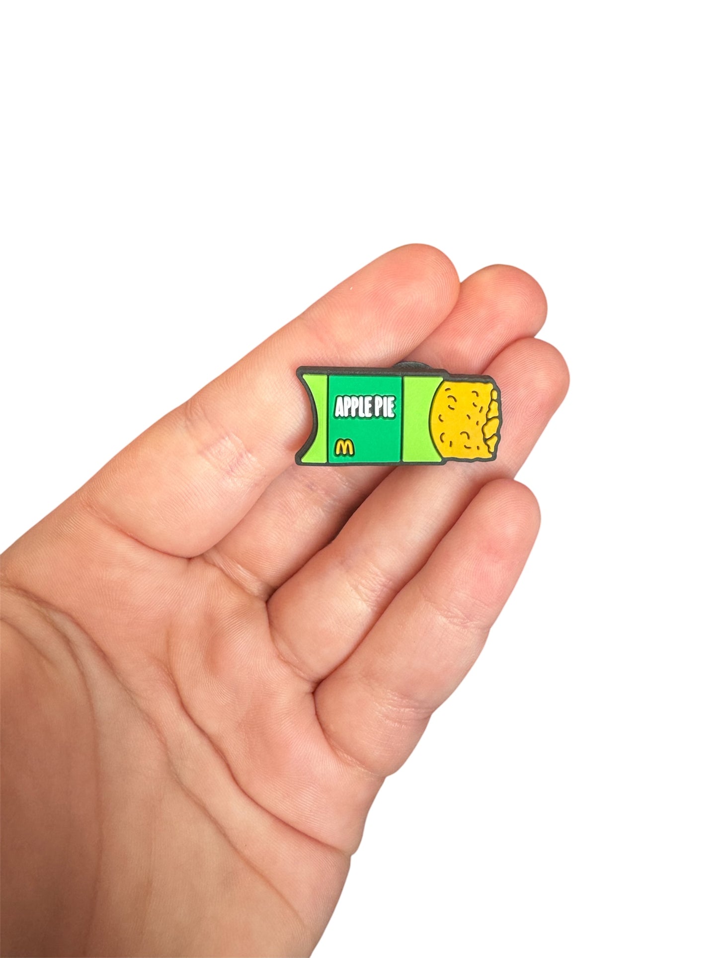 McD’s apple pie shoe charm