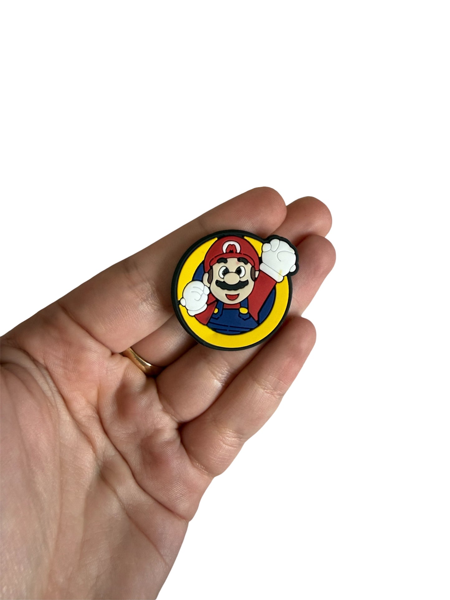 Super Mario shoe charm