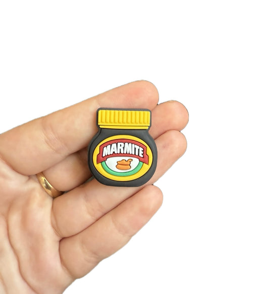Marmite jar shoe charm