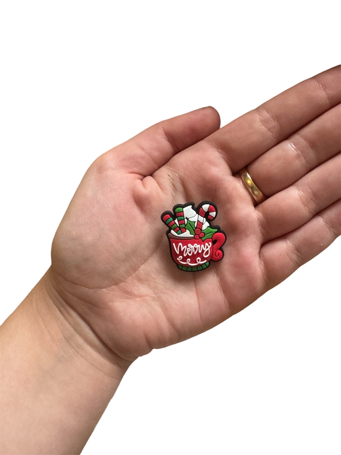 Christmas hot choccy shoe charm style 2