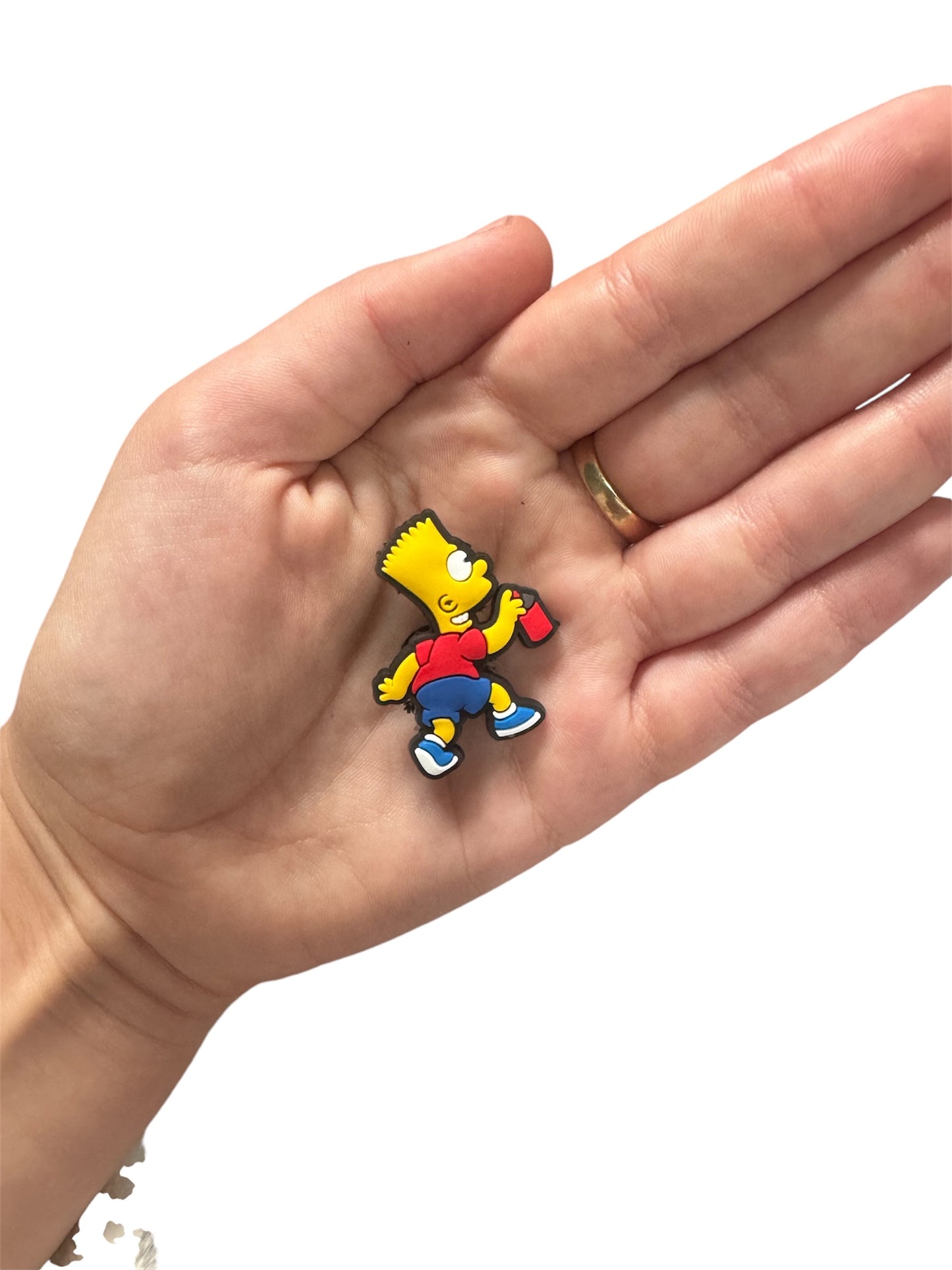 Simpsòns shoe charm
