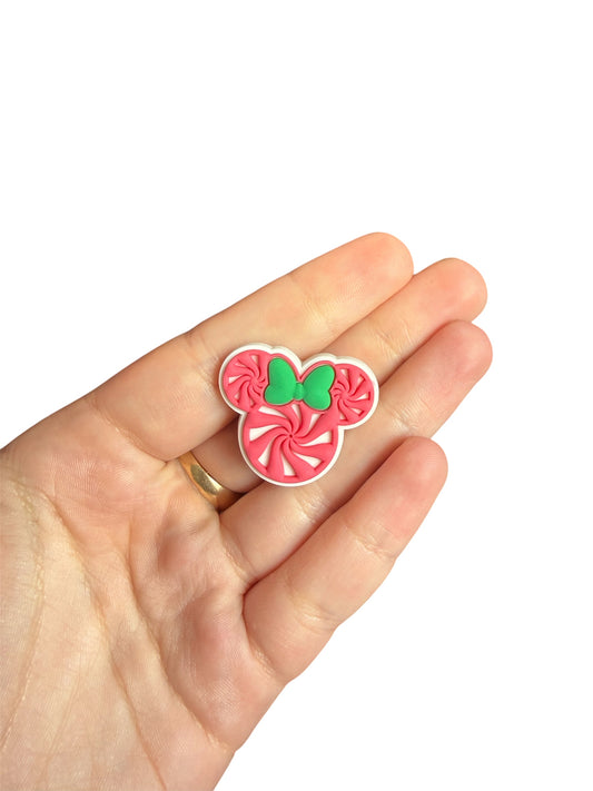 Minnie Mouse shoe charm
