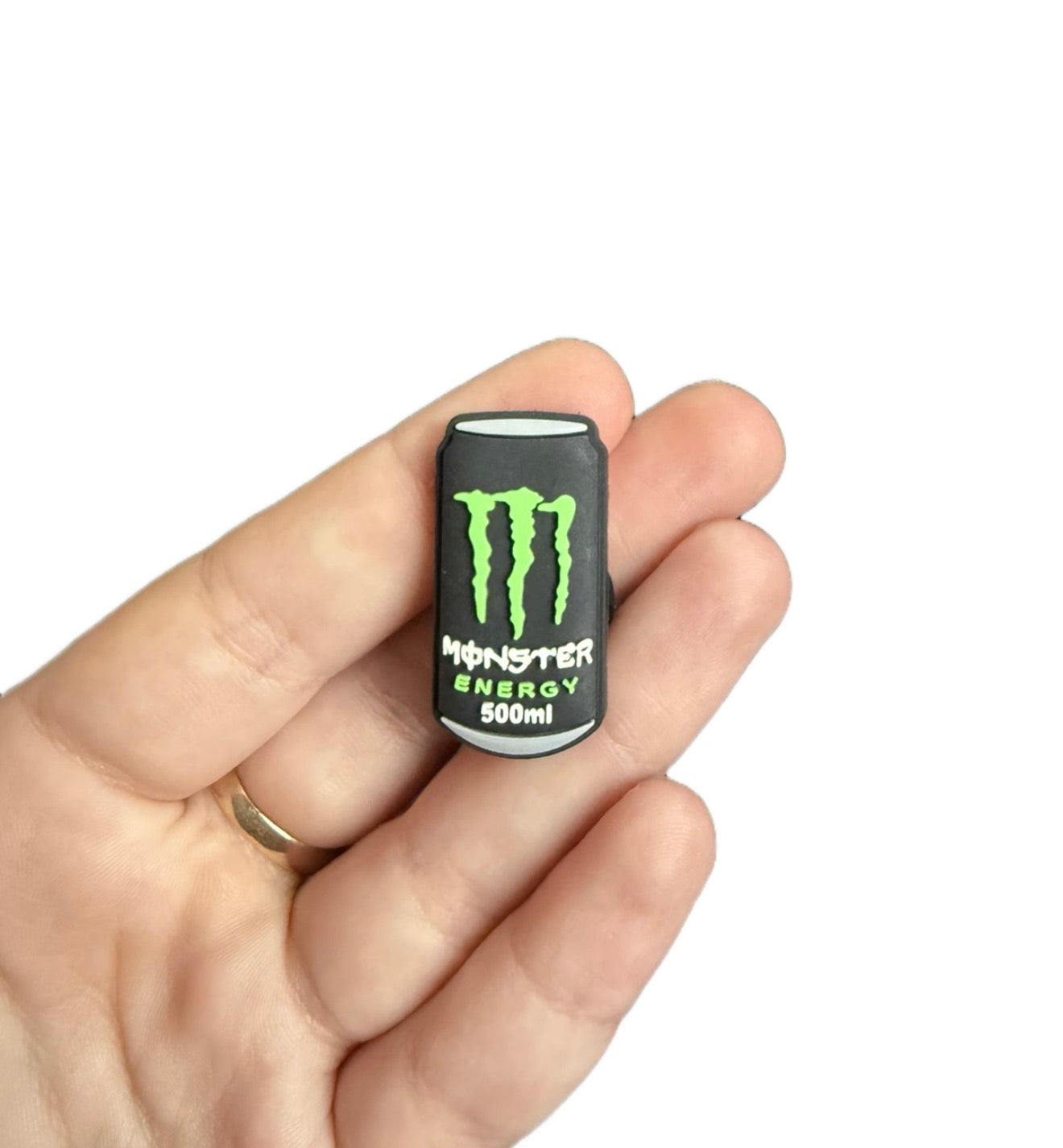 Monster energy shoe charm