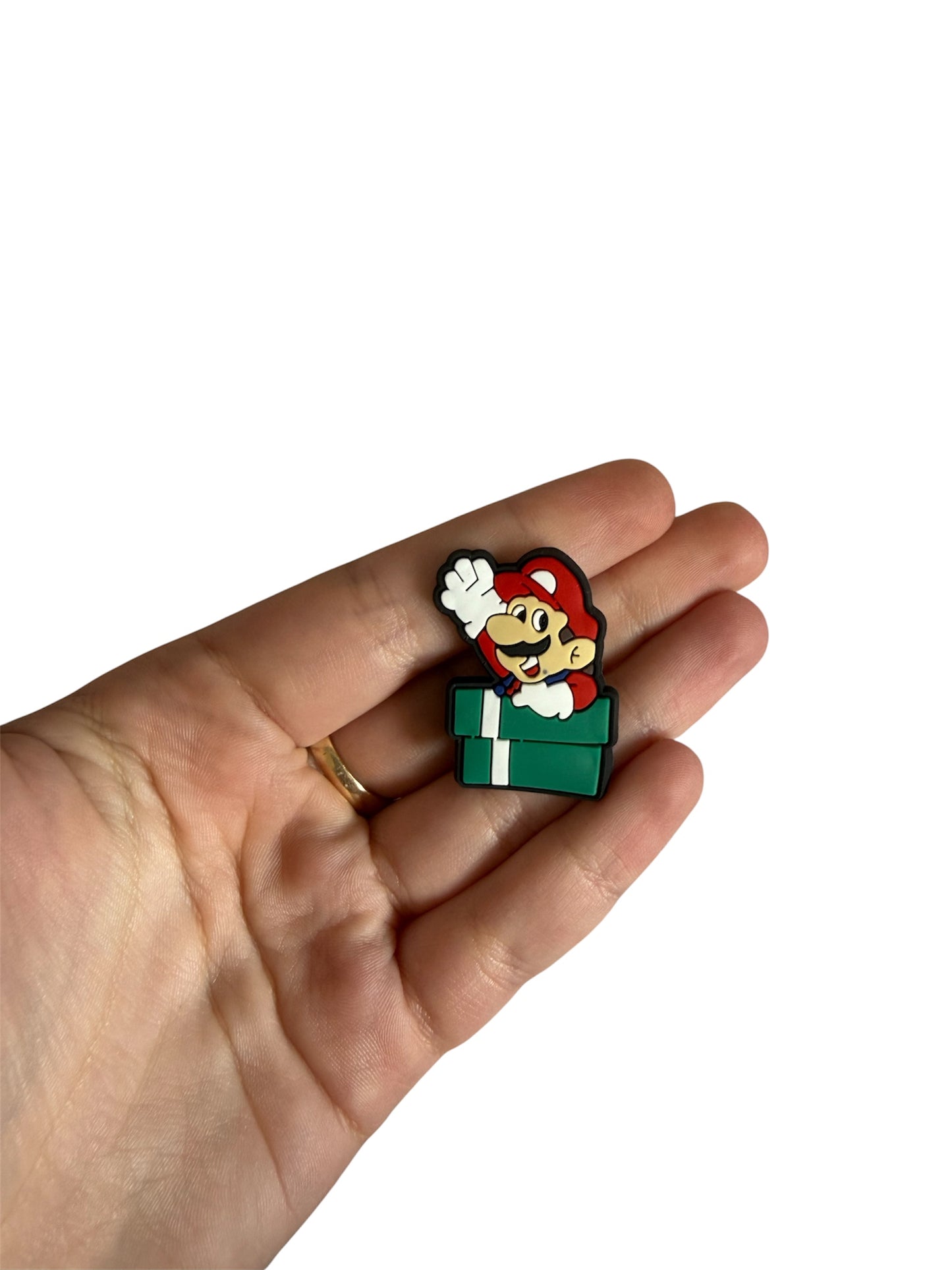 Super Mario shoe charm