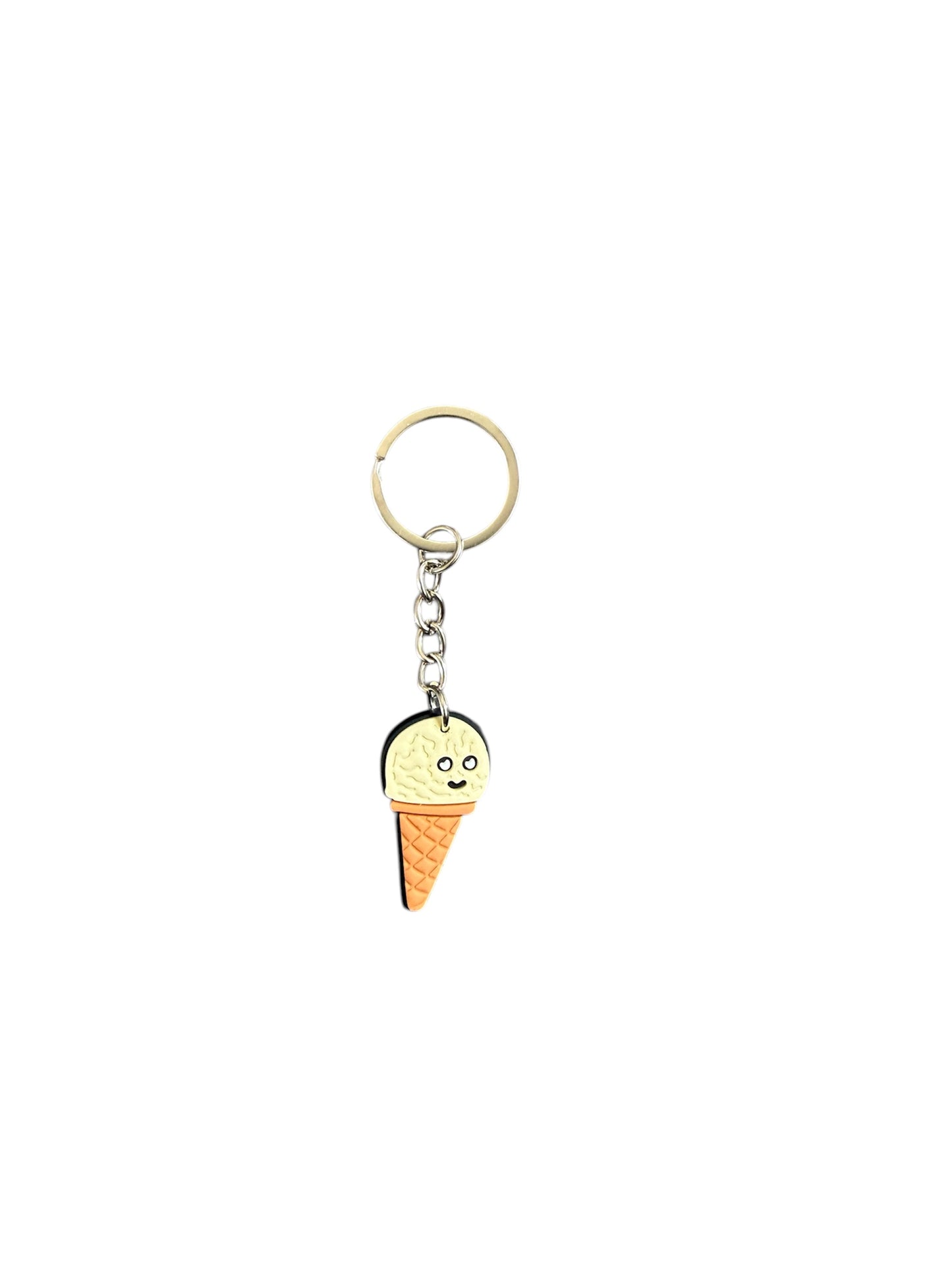 Jelly teddy ice cream keyring