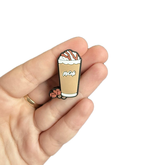 McDonald’s frappe shoe charm