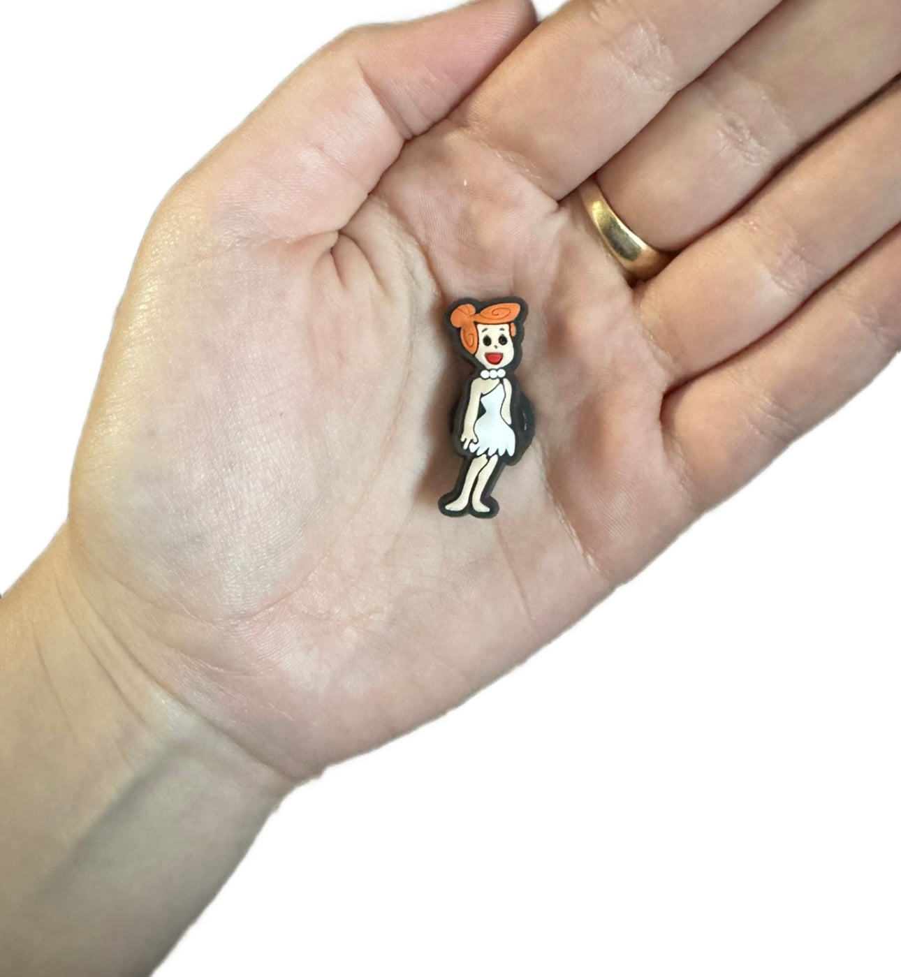 Flinstones shoe charm