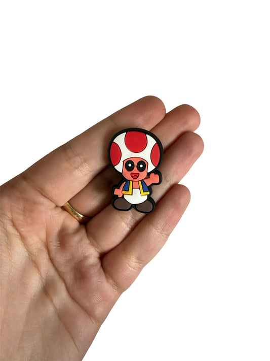 Super Mario shoe charm