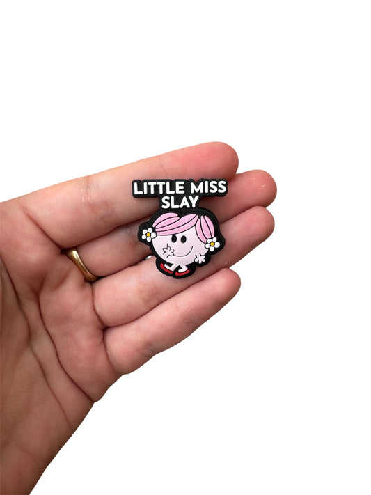 Little miss slay shoe charm