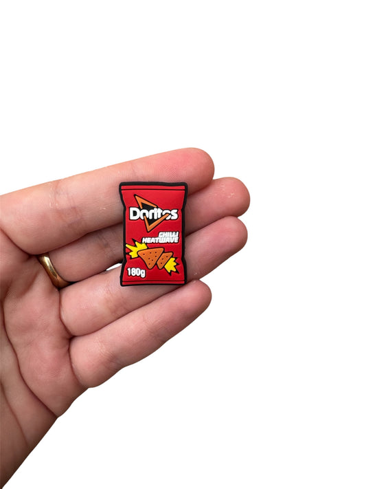 Chilli heatwave crisps shoe charm