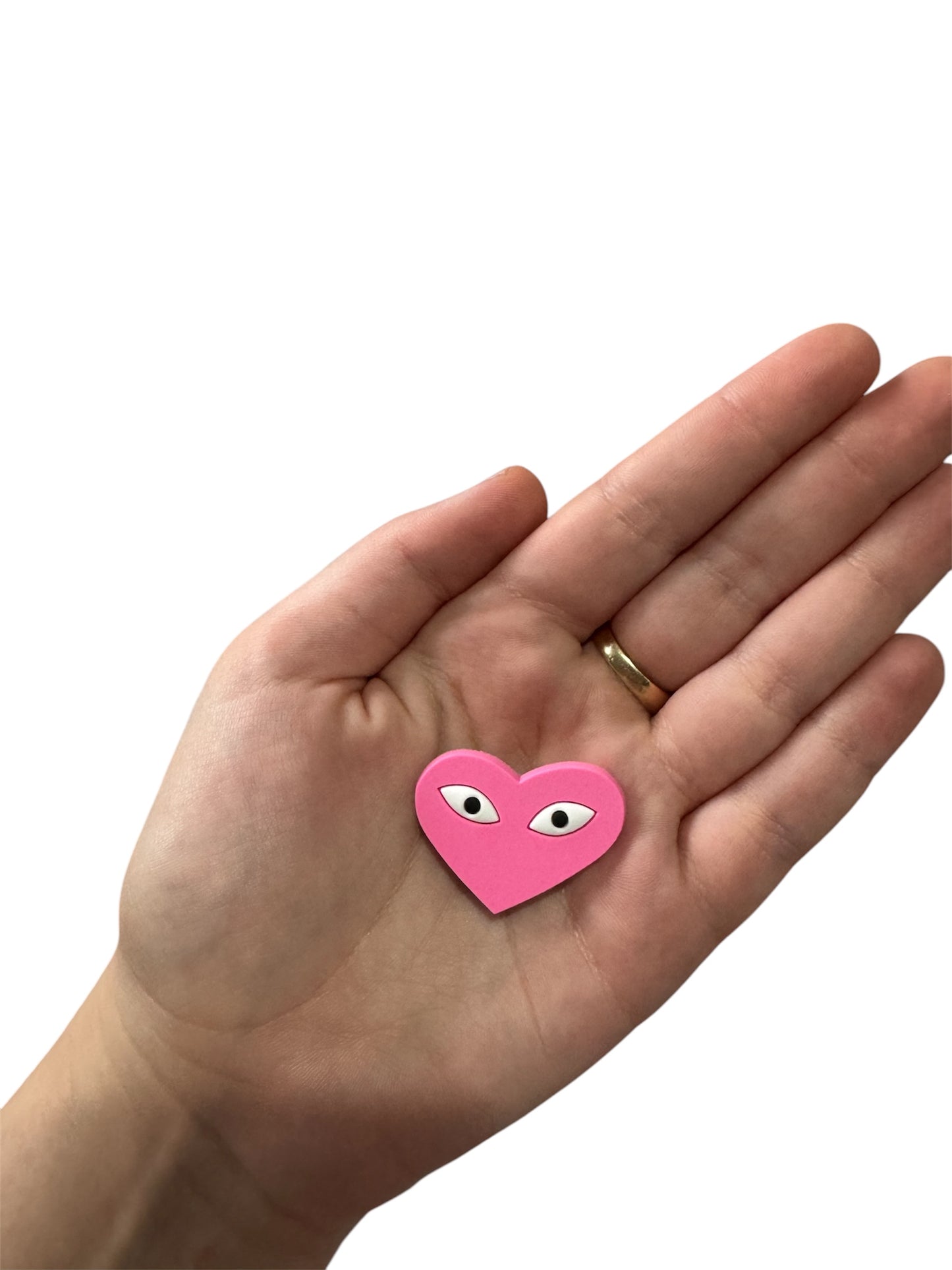 Girly pink shoe charm style 2