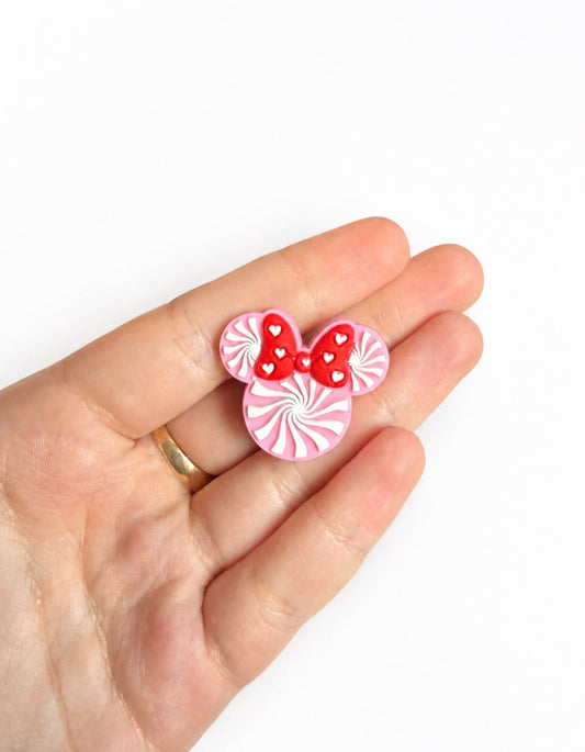 Minnie Mouse shoe charm
