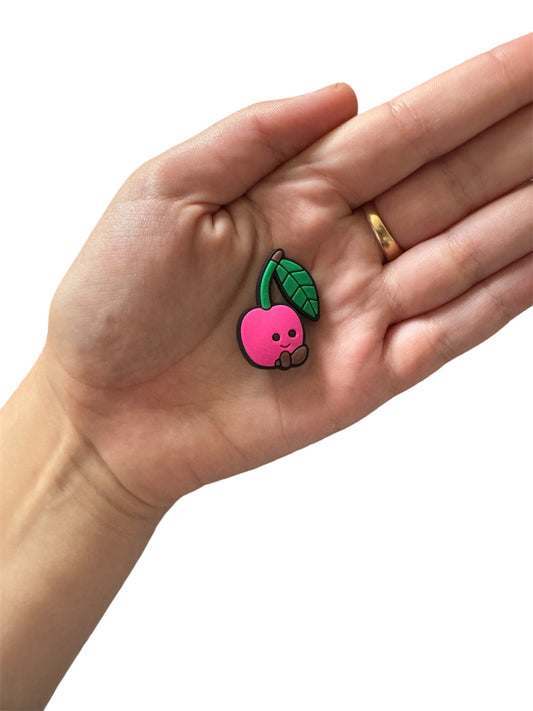 Jelly teddy cherrý shoe charm