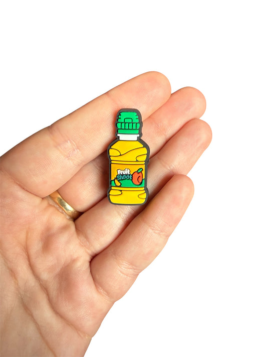 Orange fruit shoot shoe charm