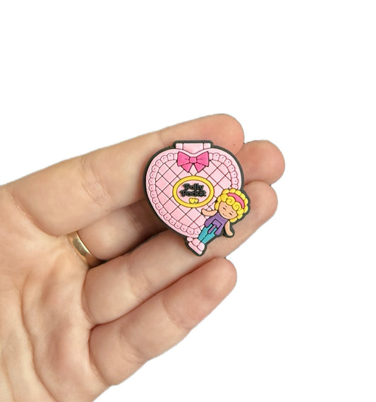 Polly pocket shoe charm