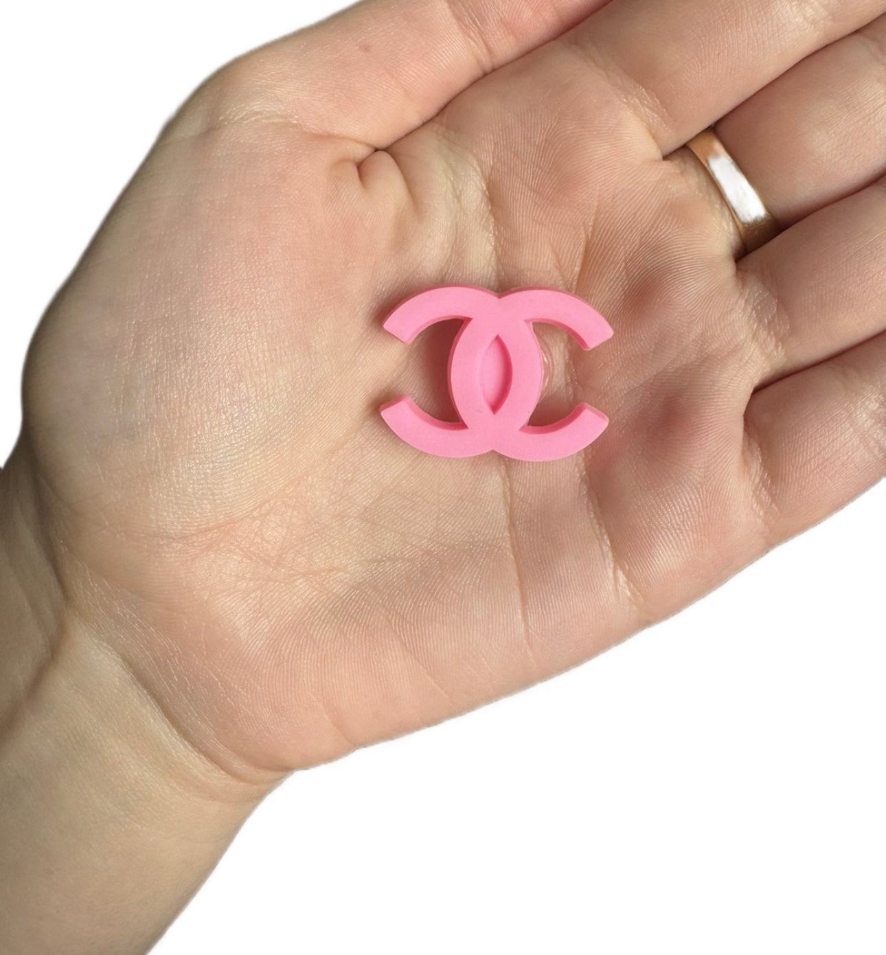 Girly pink shoe charm style 9
