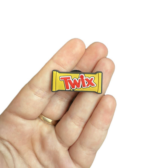 Twix shoe charm