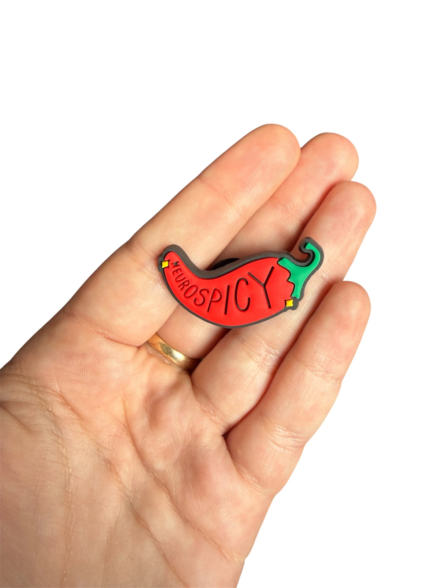 Neurospicy shoe charm