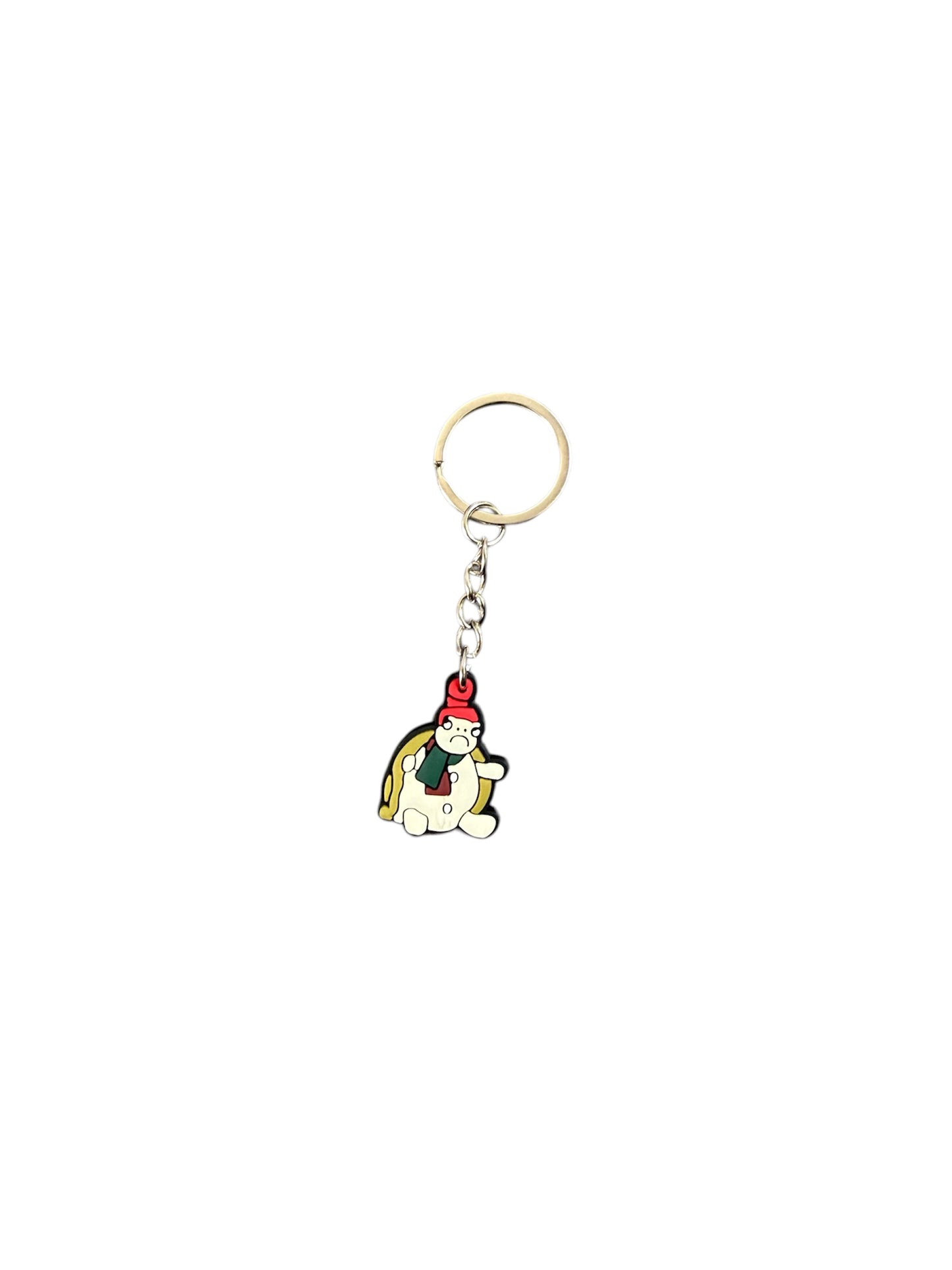 Jelly teddy festive turtle keyring