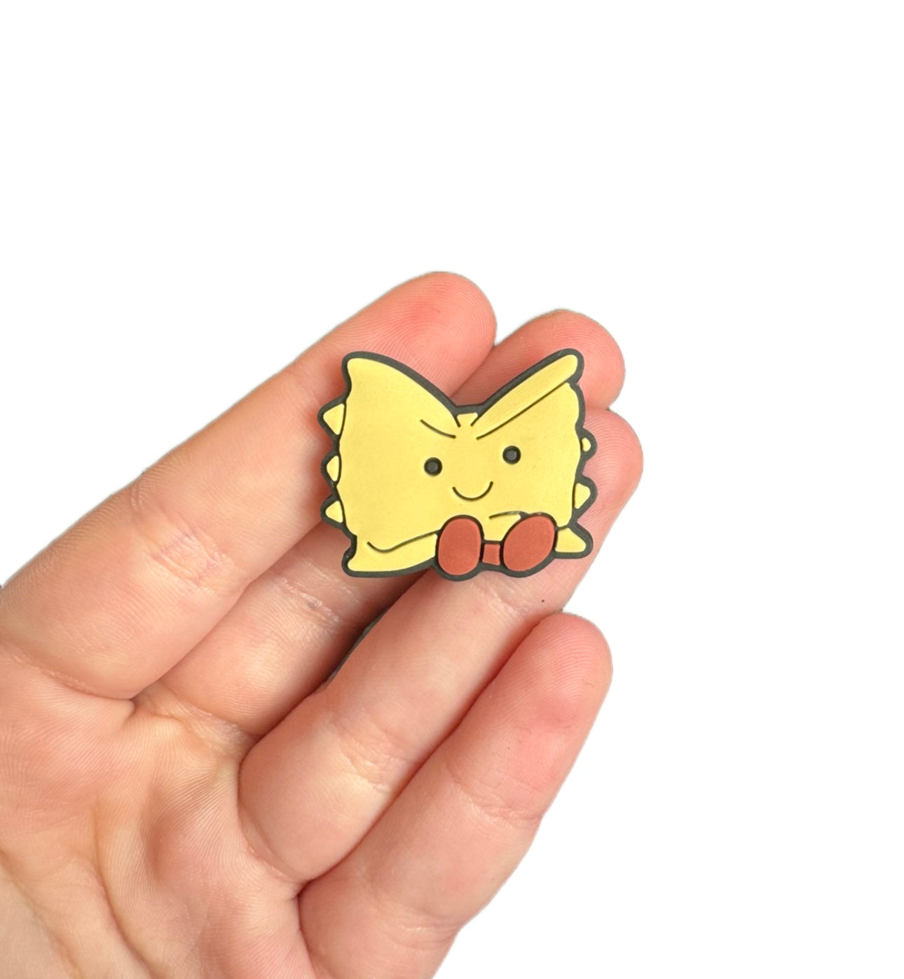 Jelly teddy pasta shoe charm