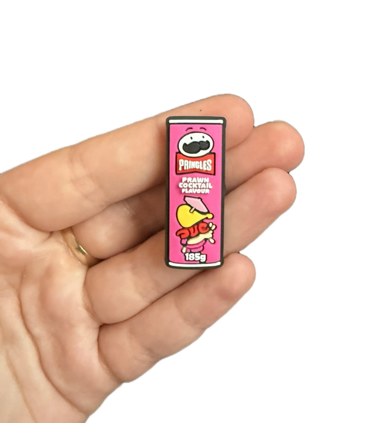 Prawn cocktail Pringles shoe charm