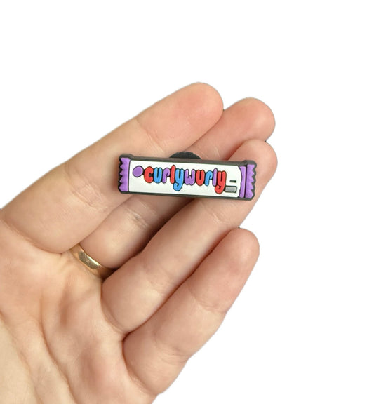 Cürly würly shoe charm